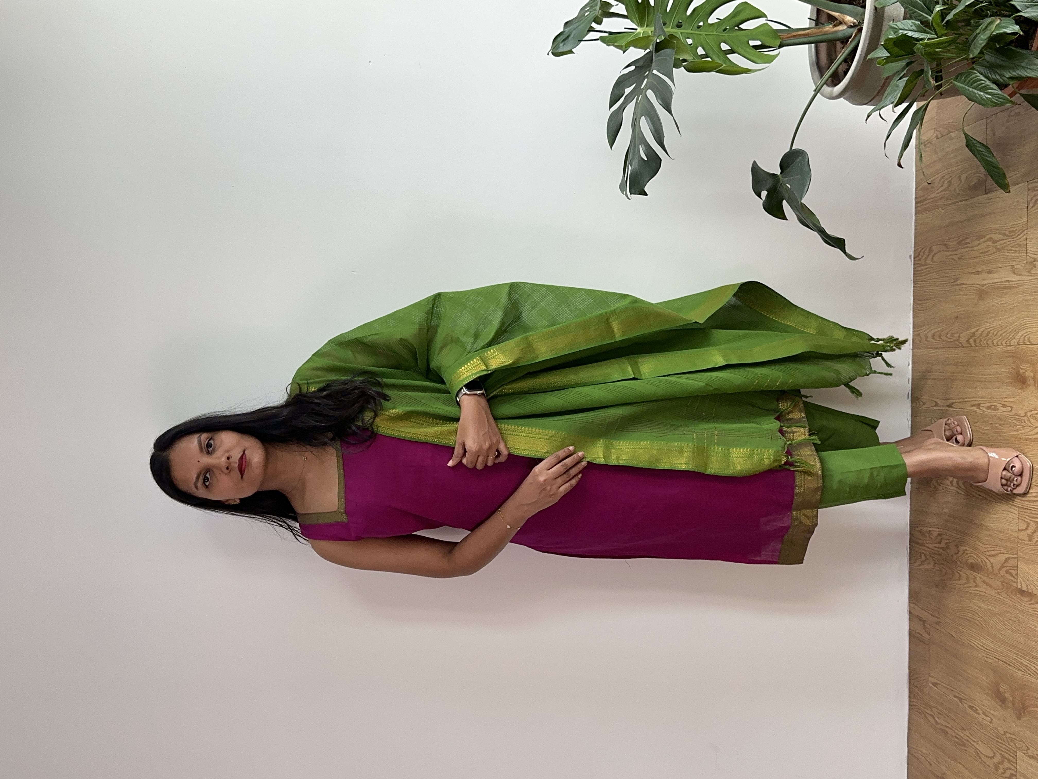Mangalagiri Cotton Suit
