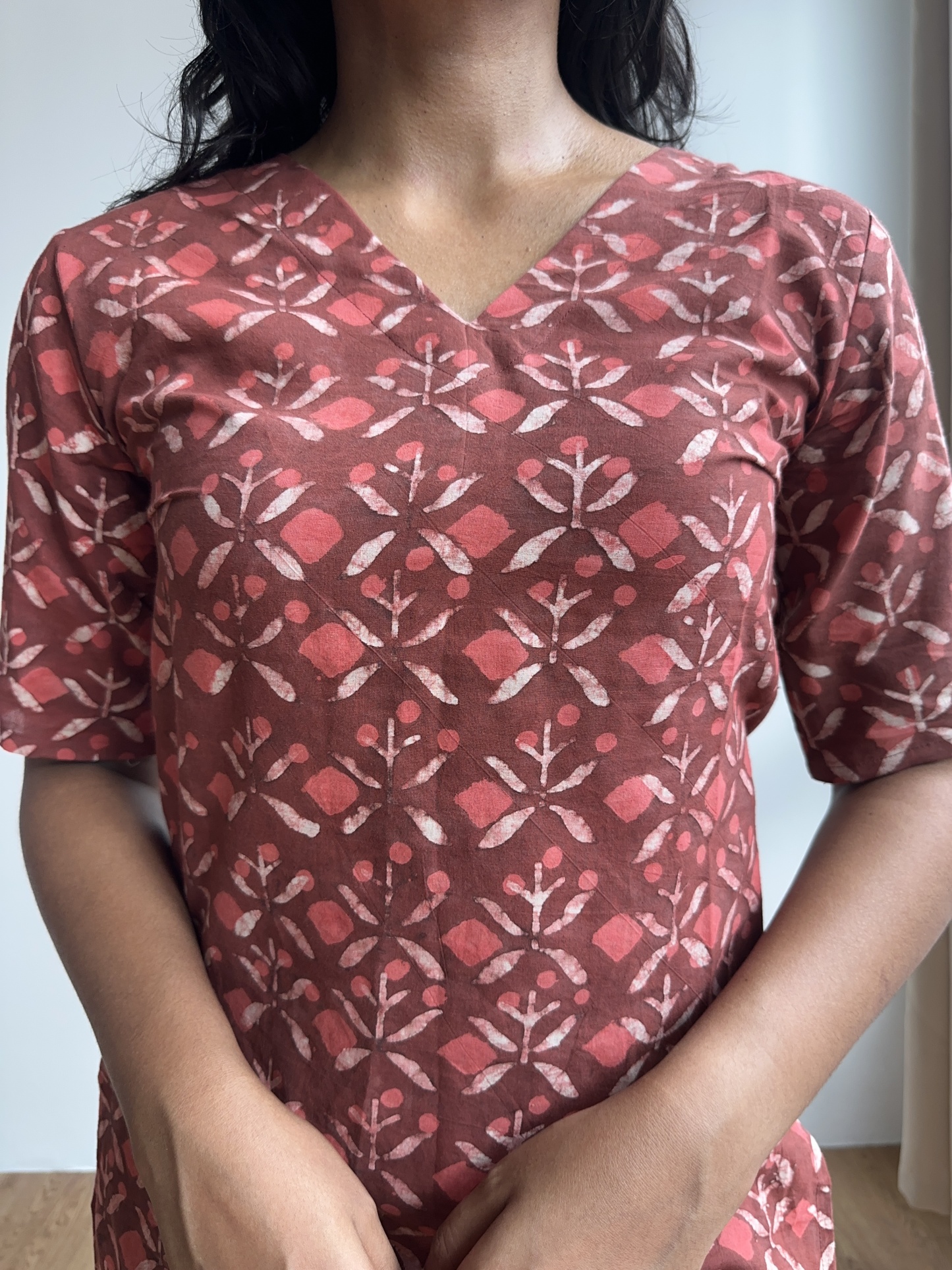 Handblock Kurti