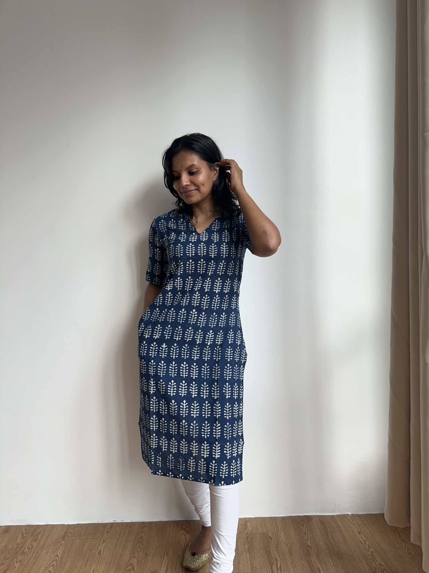 Handblock Kurti