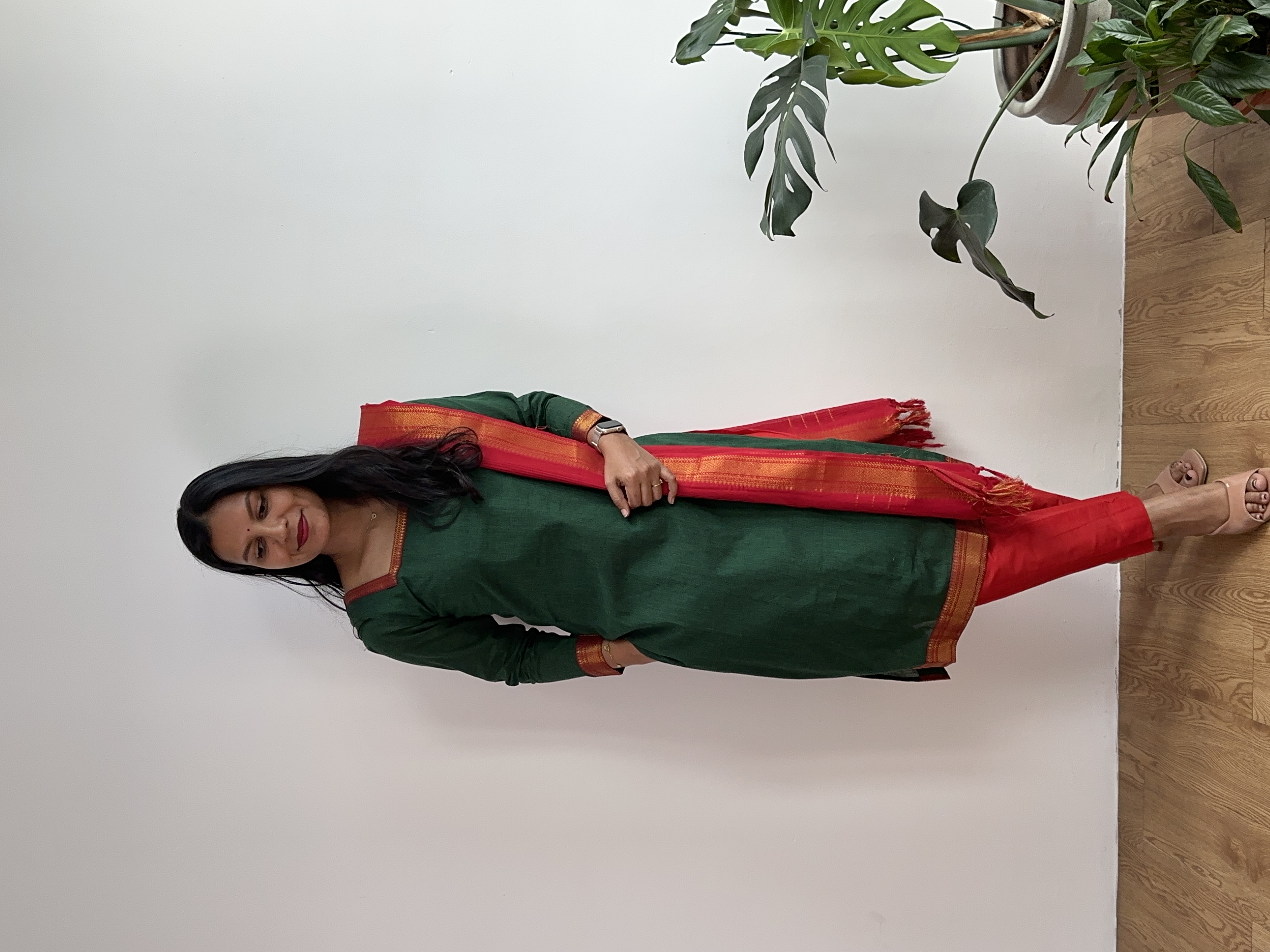 Mangalagiri Cotton Suit