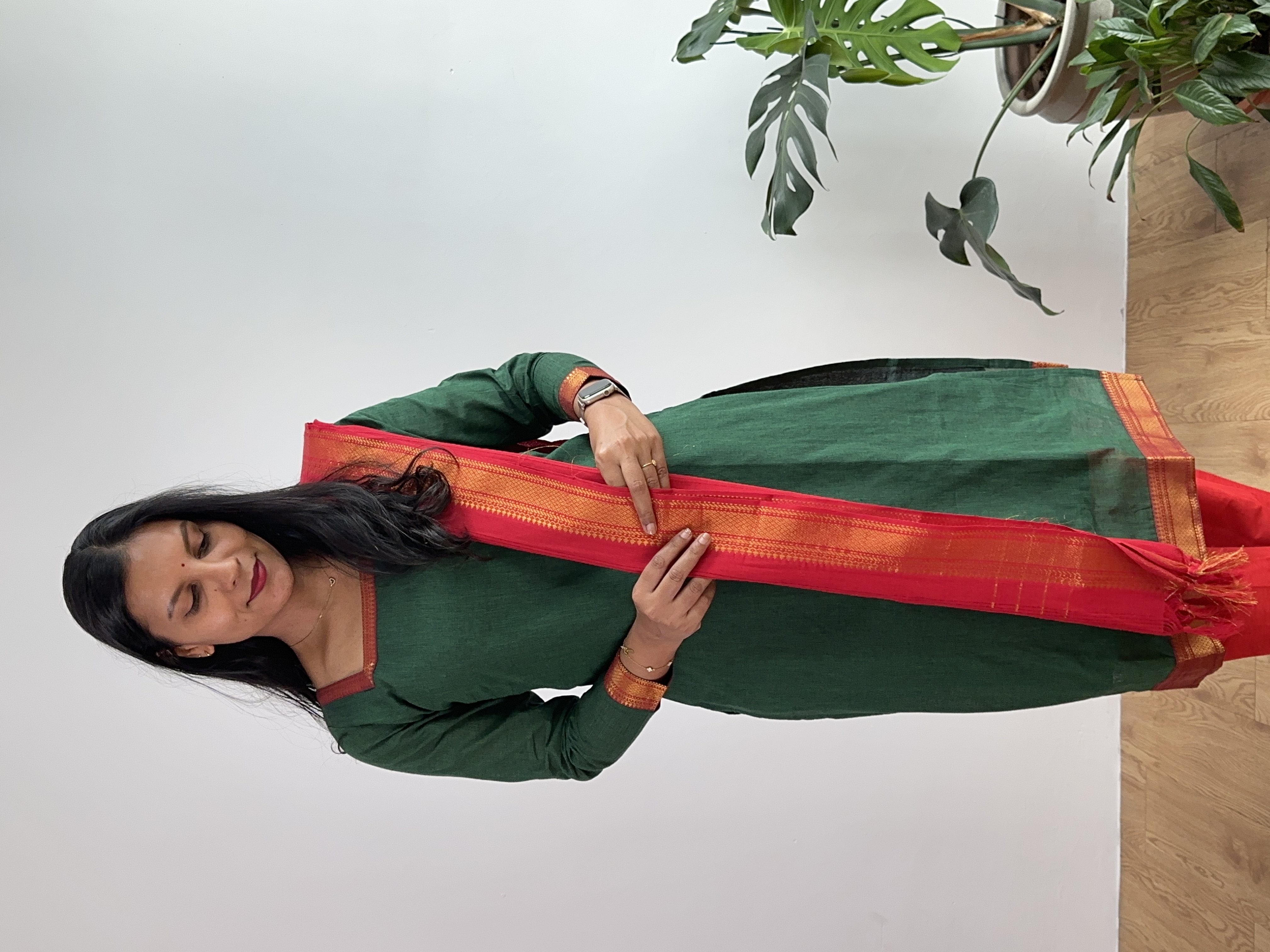 Mangalagiri Cotton Suit