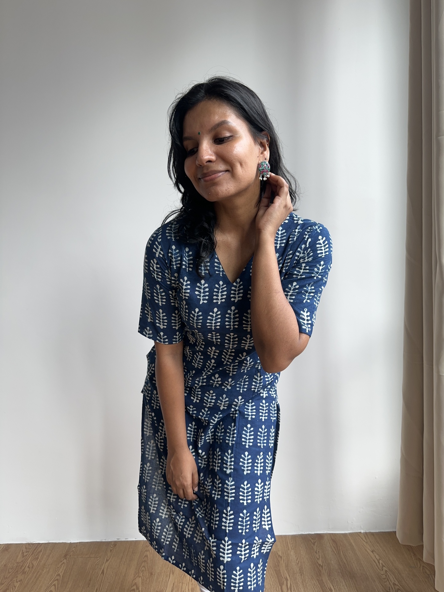 Handblock Kurti