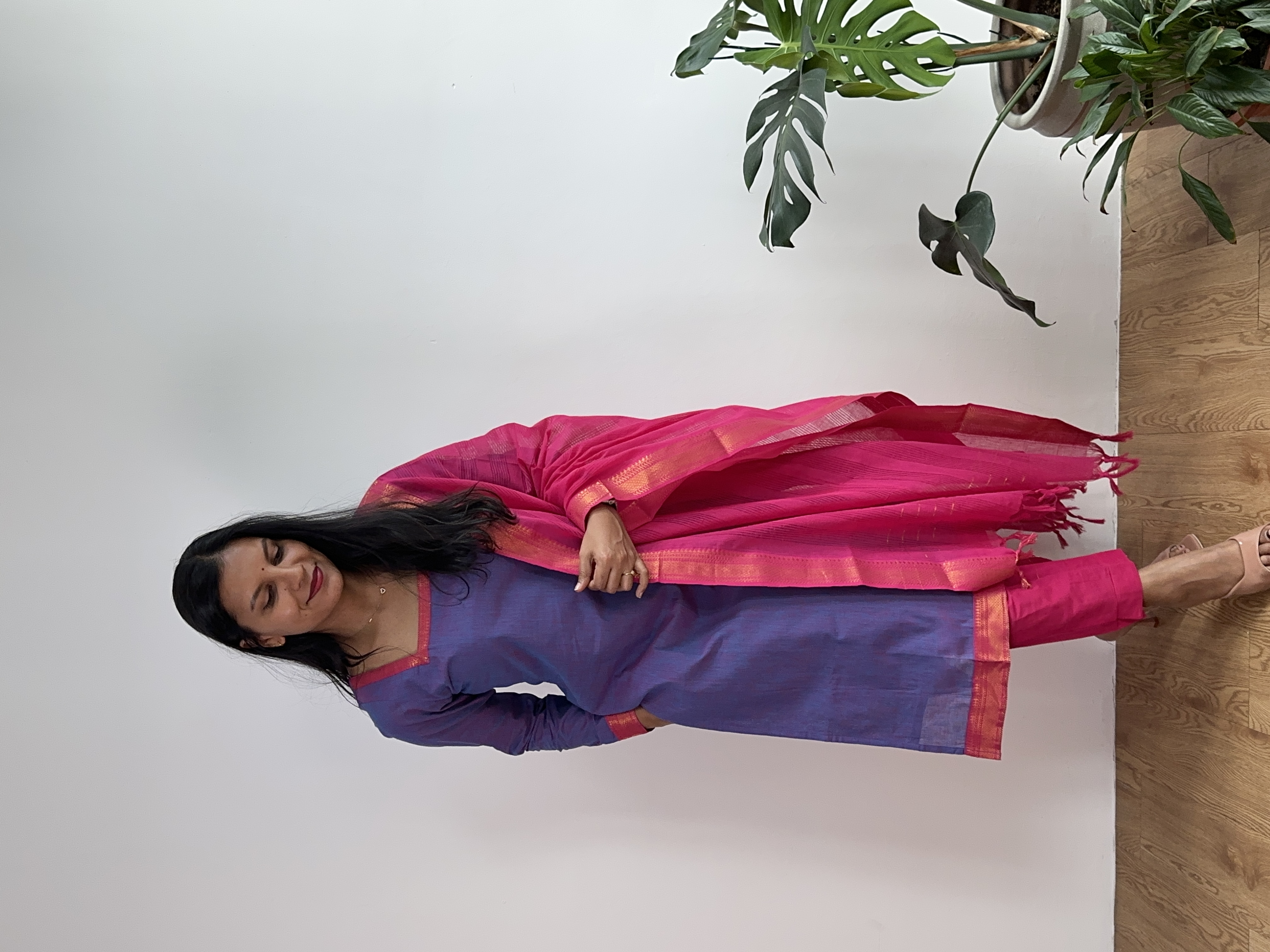 Mangalagiri Cotton Suit