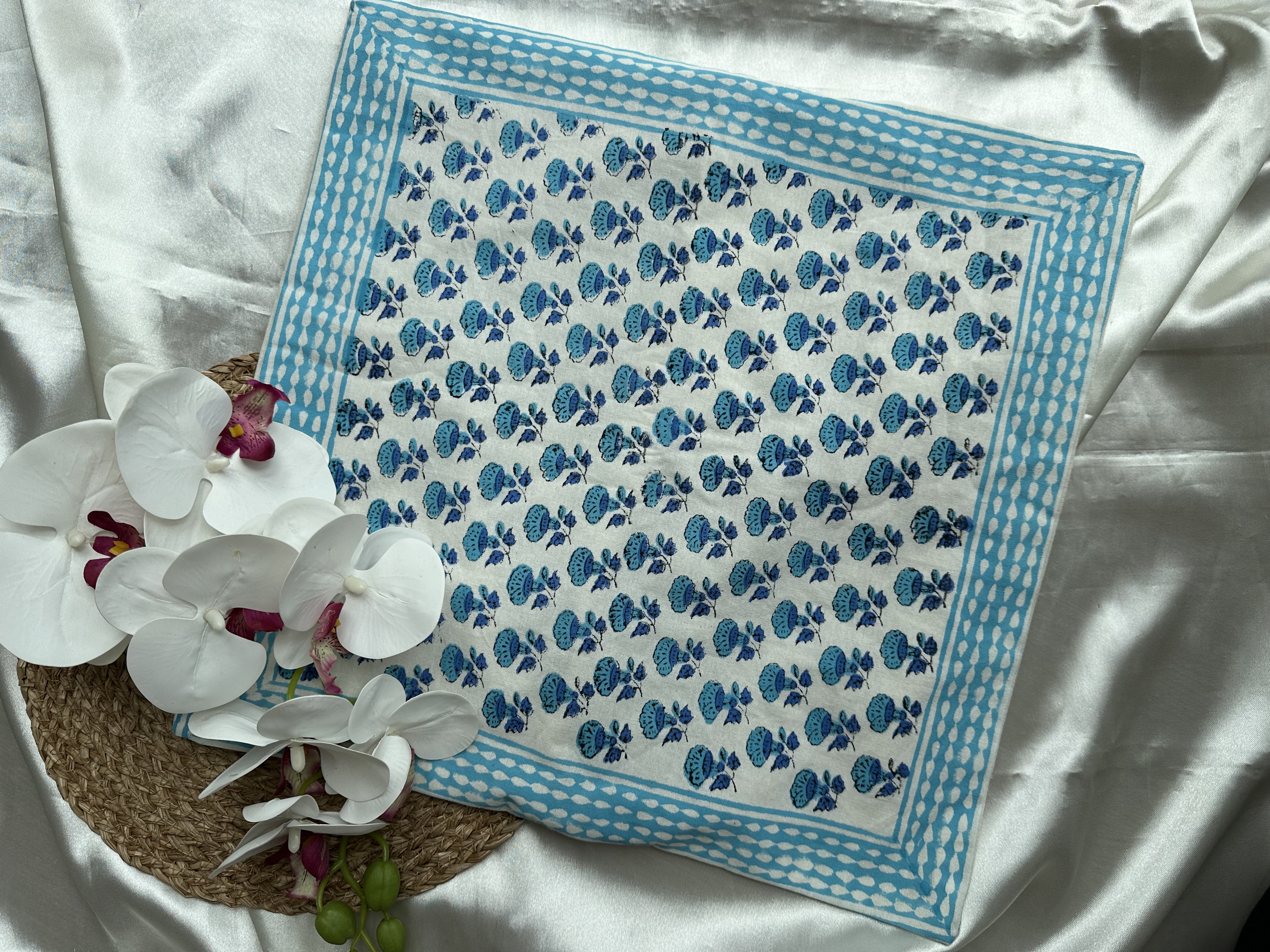 Handblock Cushion Cover