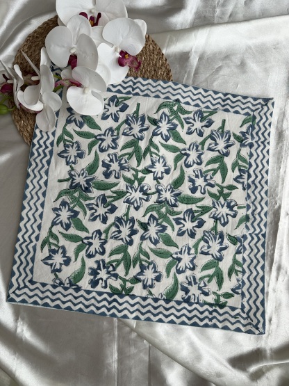 Handblock Cushion Cover