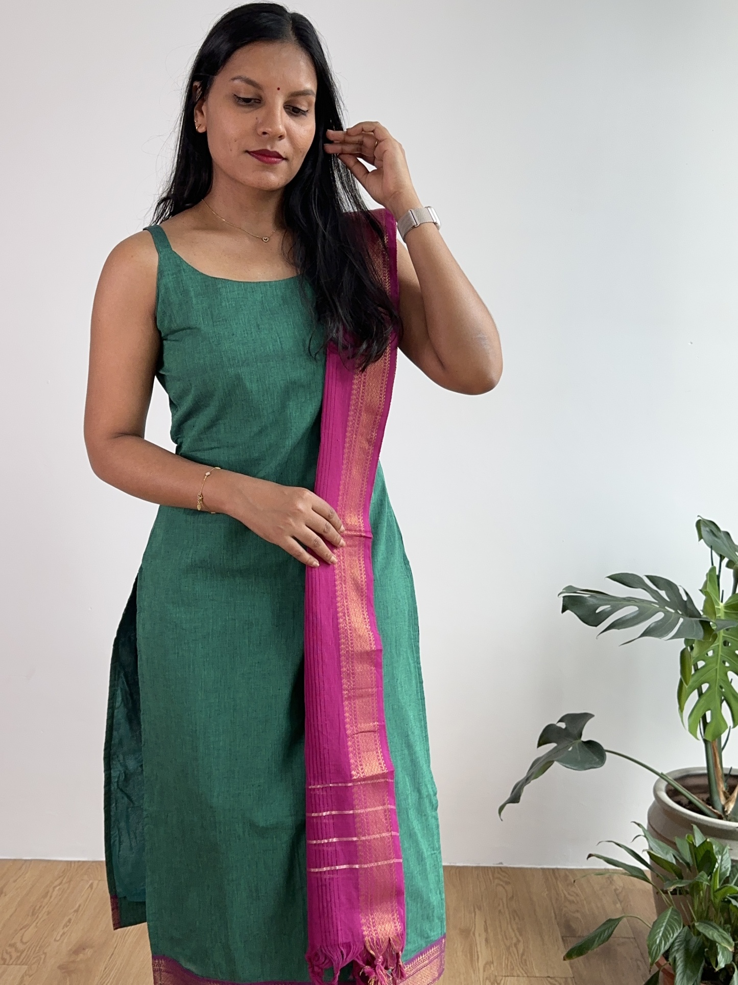 Mangalagiri Cotton Suit