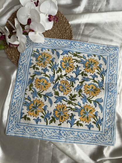 Handblock Cushion Cover