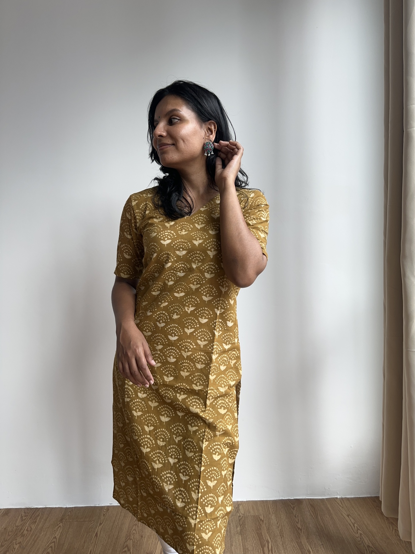 Handblock Kurti