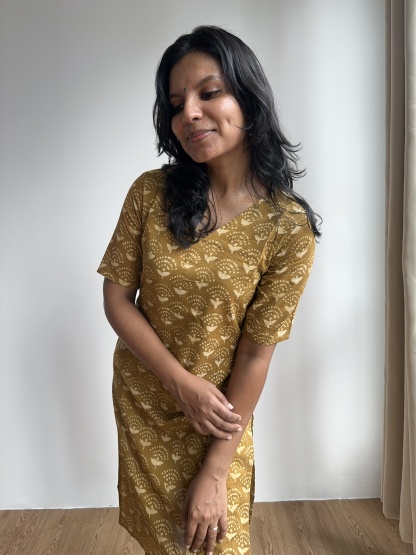 Handblock Kurti