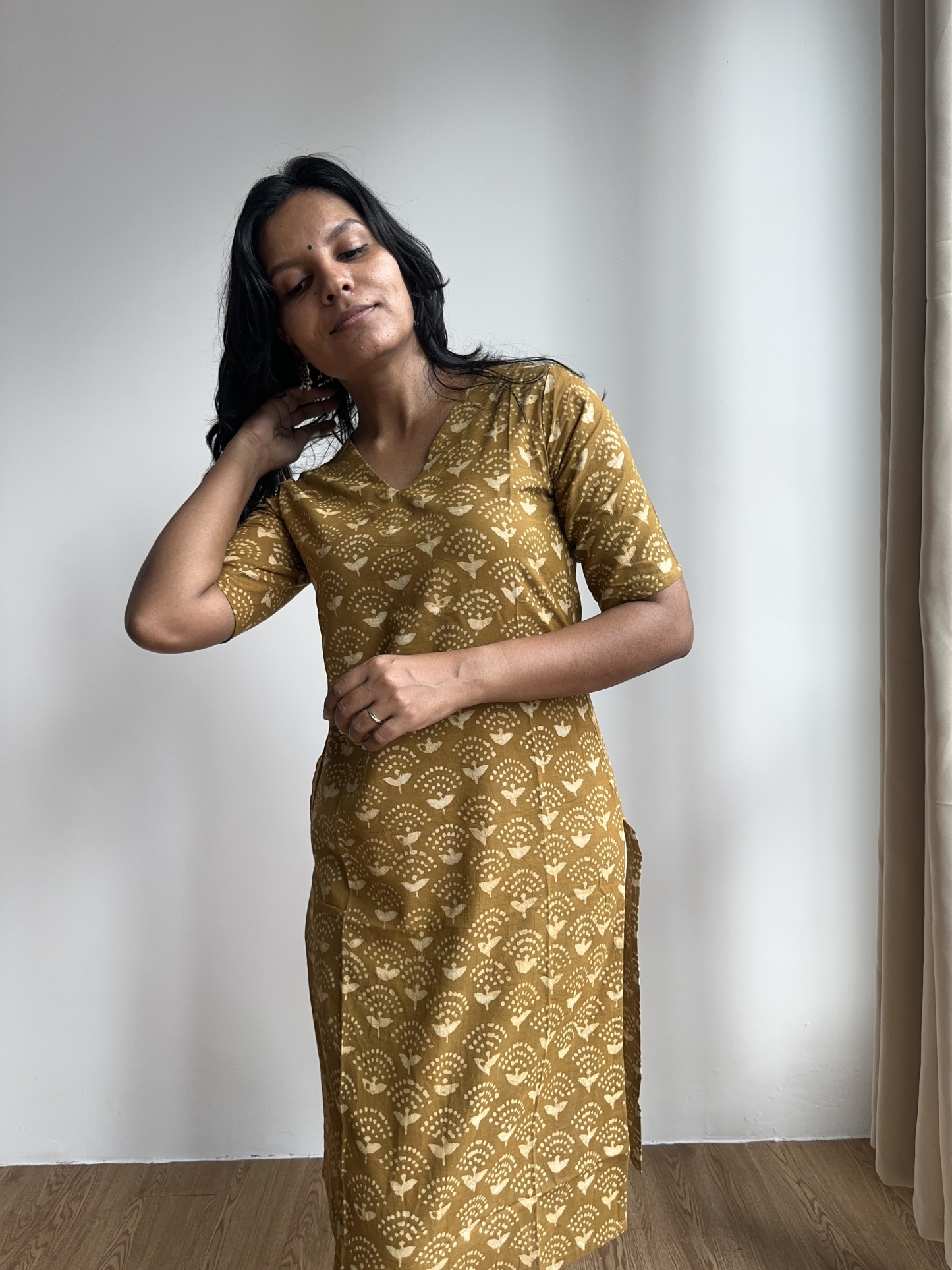 Handblock Kurti