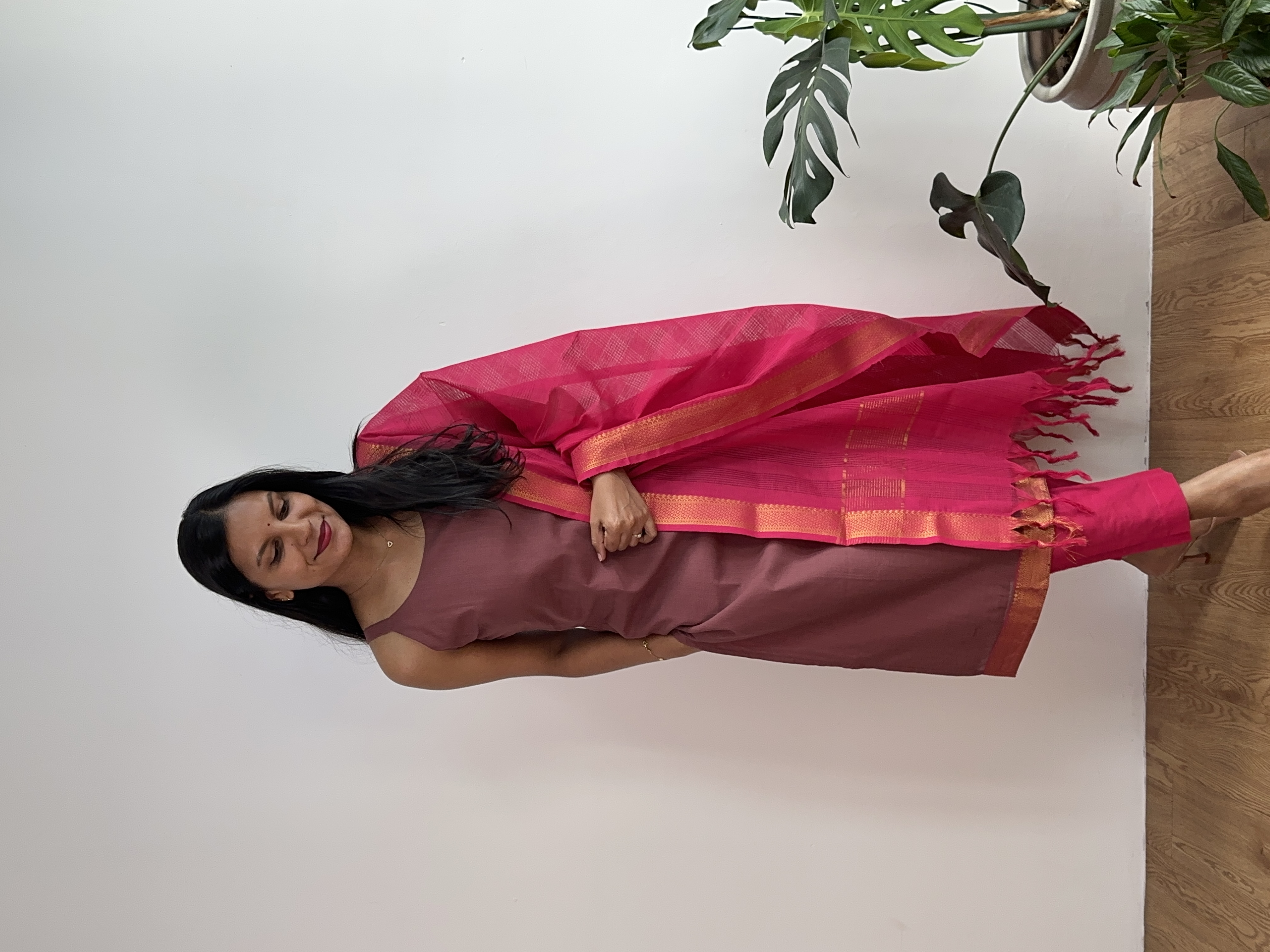 Mangalagiri Cotton Suit