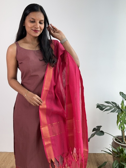 Mangalagiri Cotton Suit