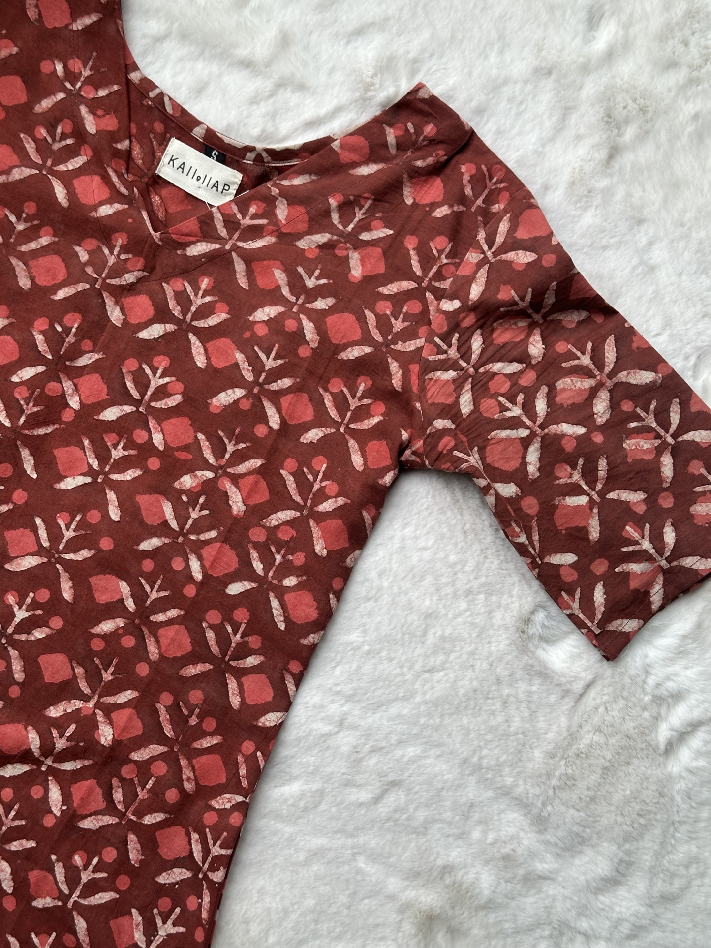 Handblock Kurti