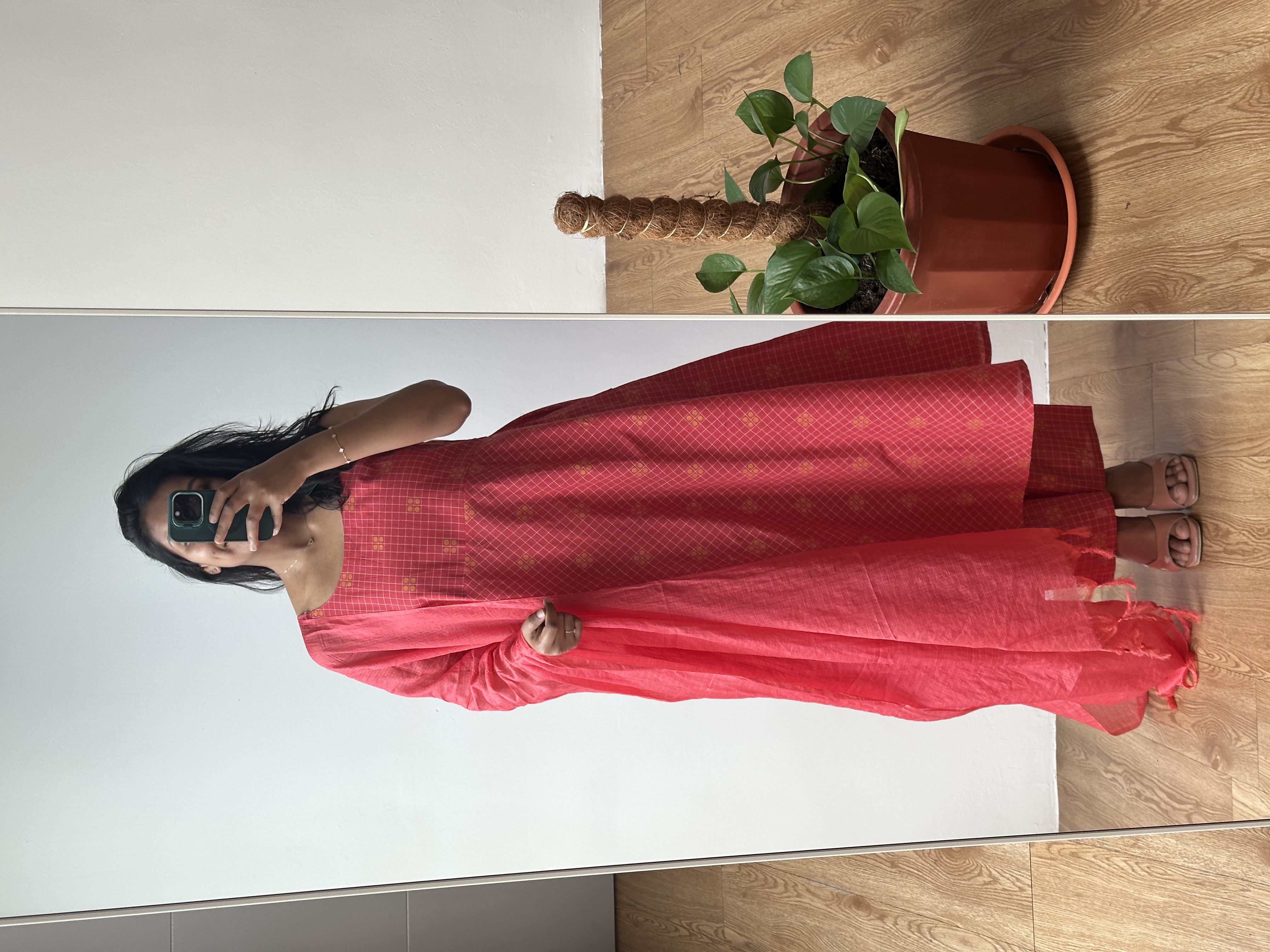 Sleeveless Kurta Set