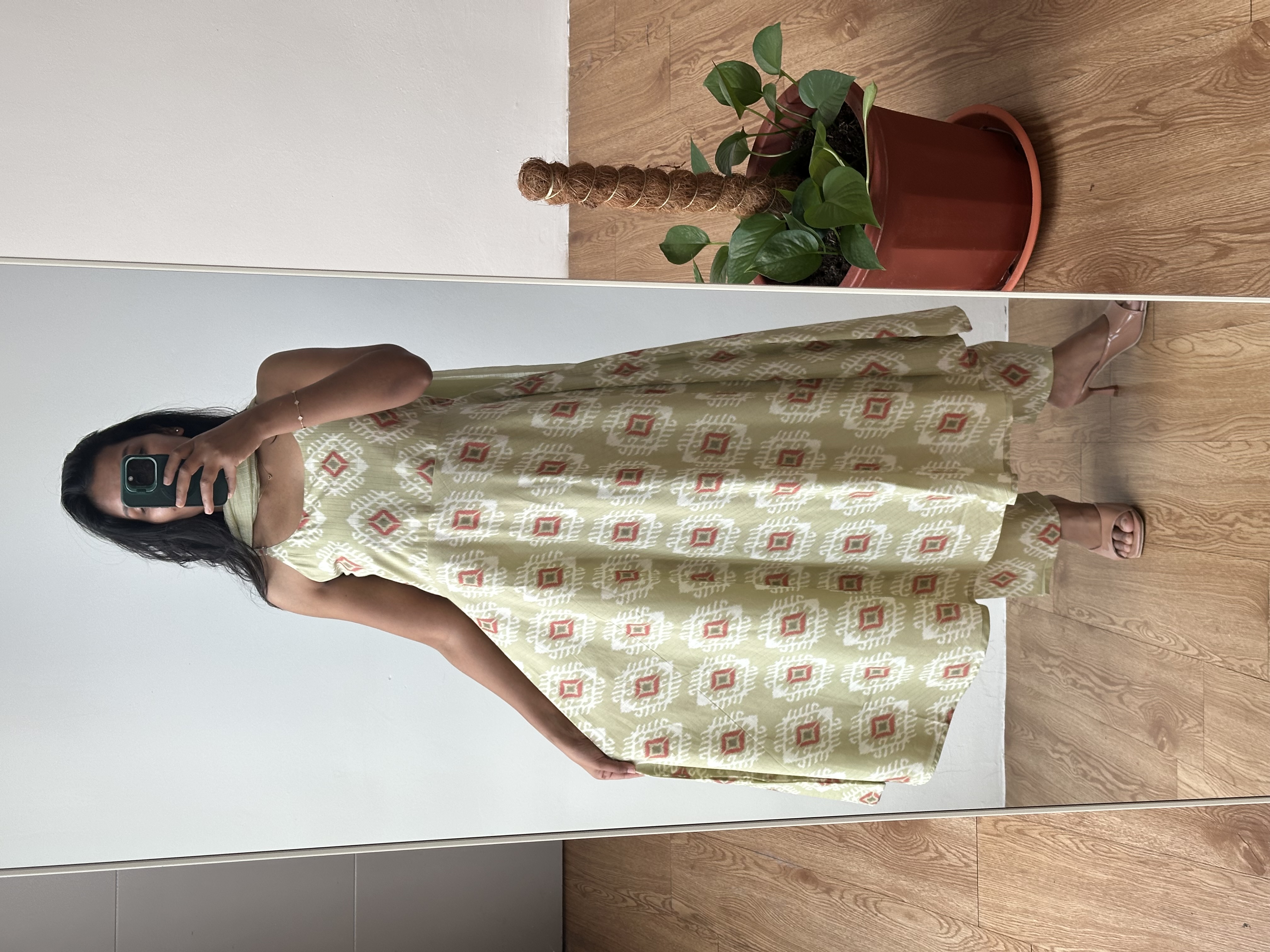 Sleeveless Kurta Set