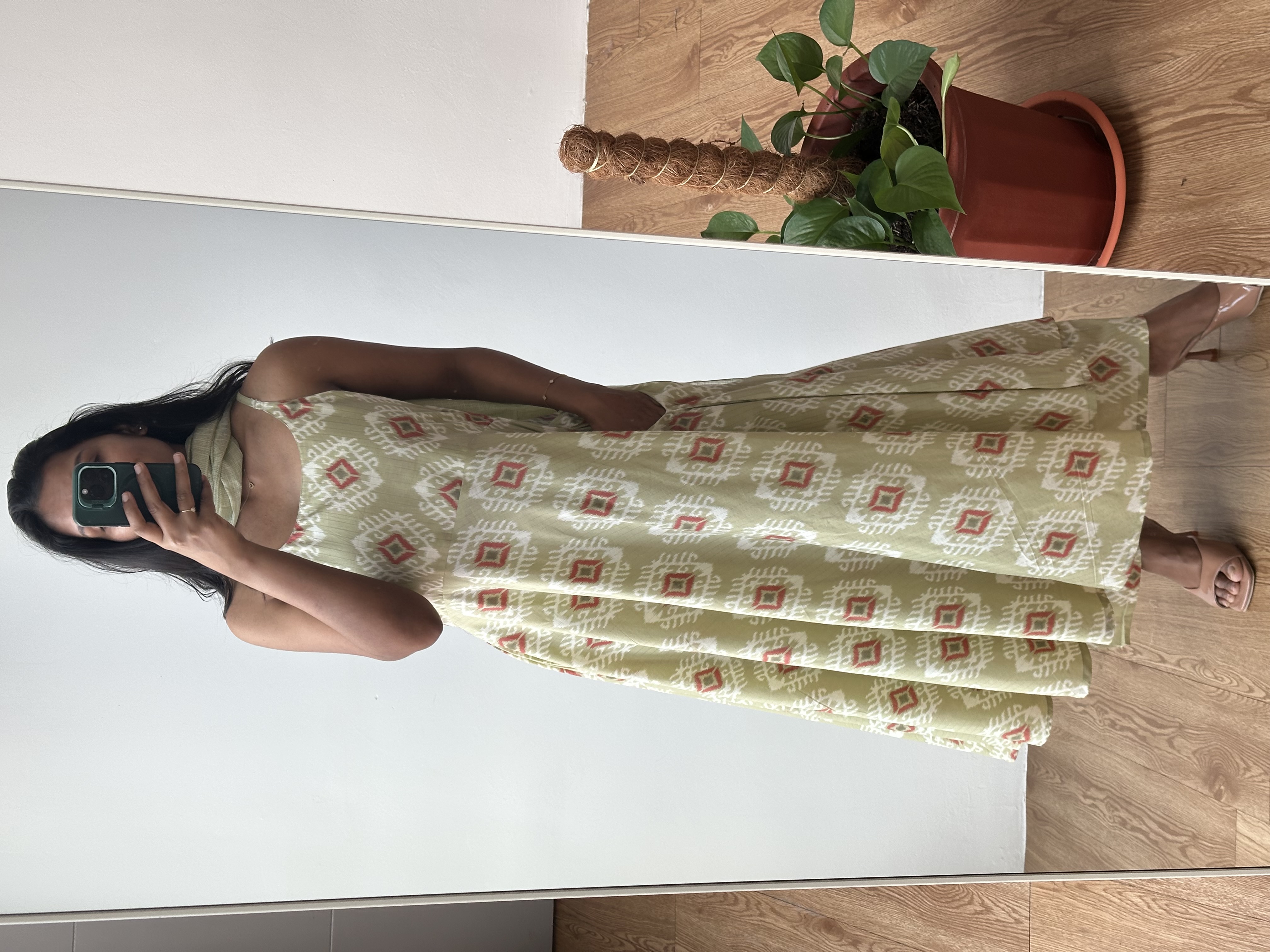 Sleeveless Kurta Set