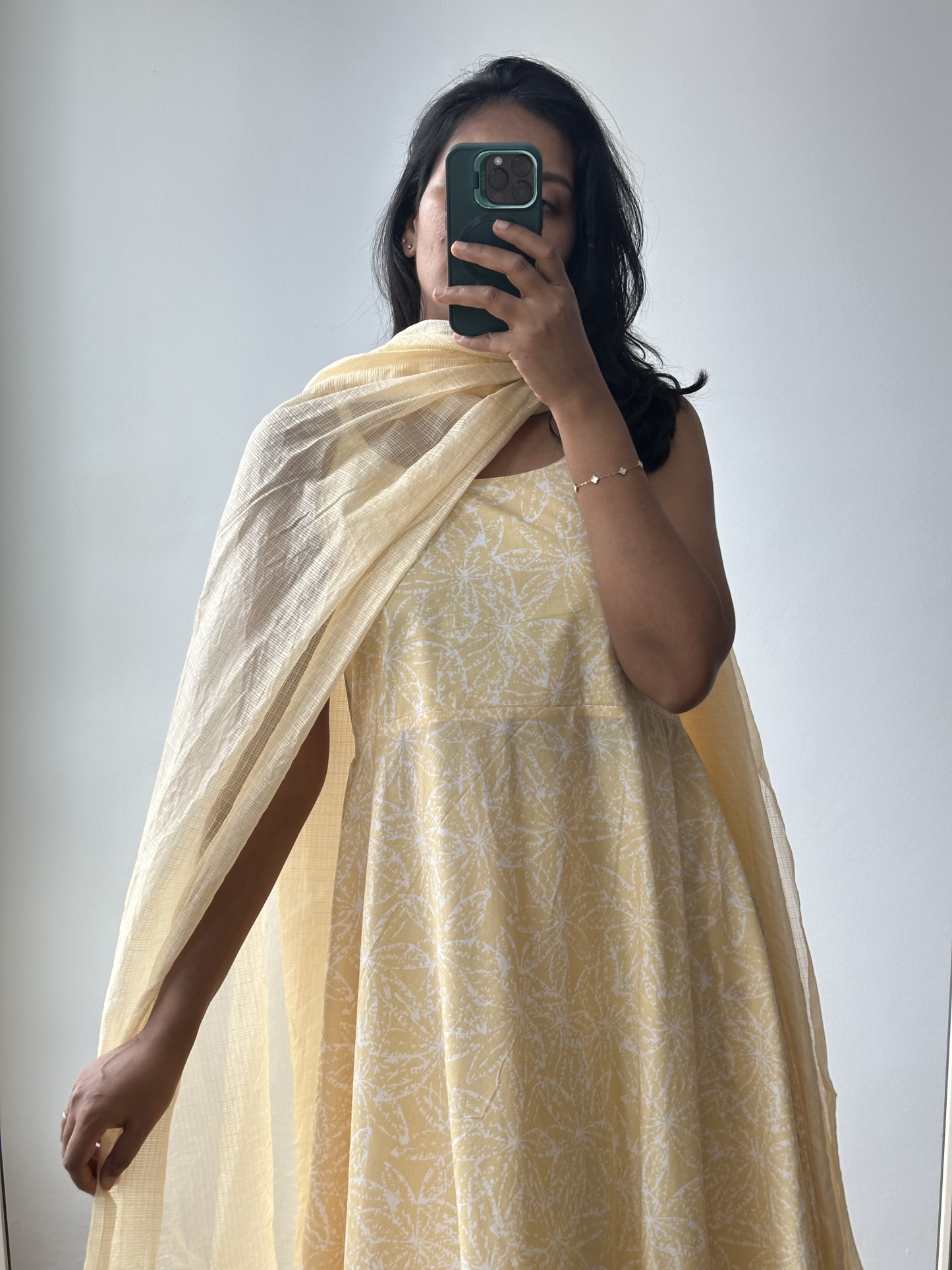 Sleeveless Kurta Set