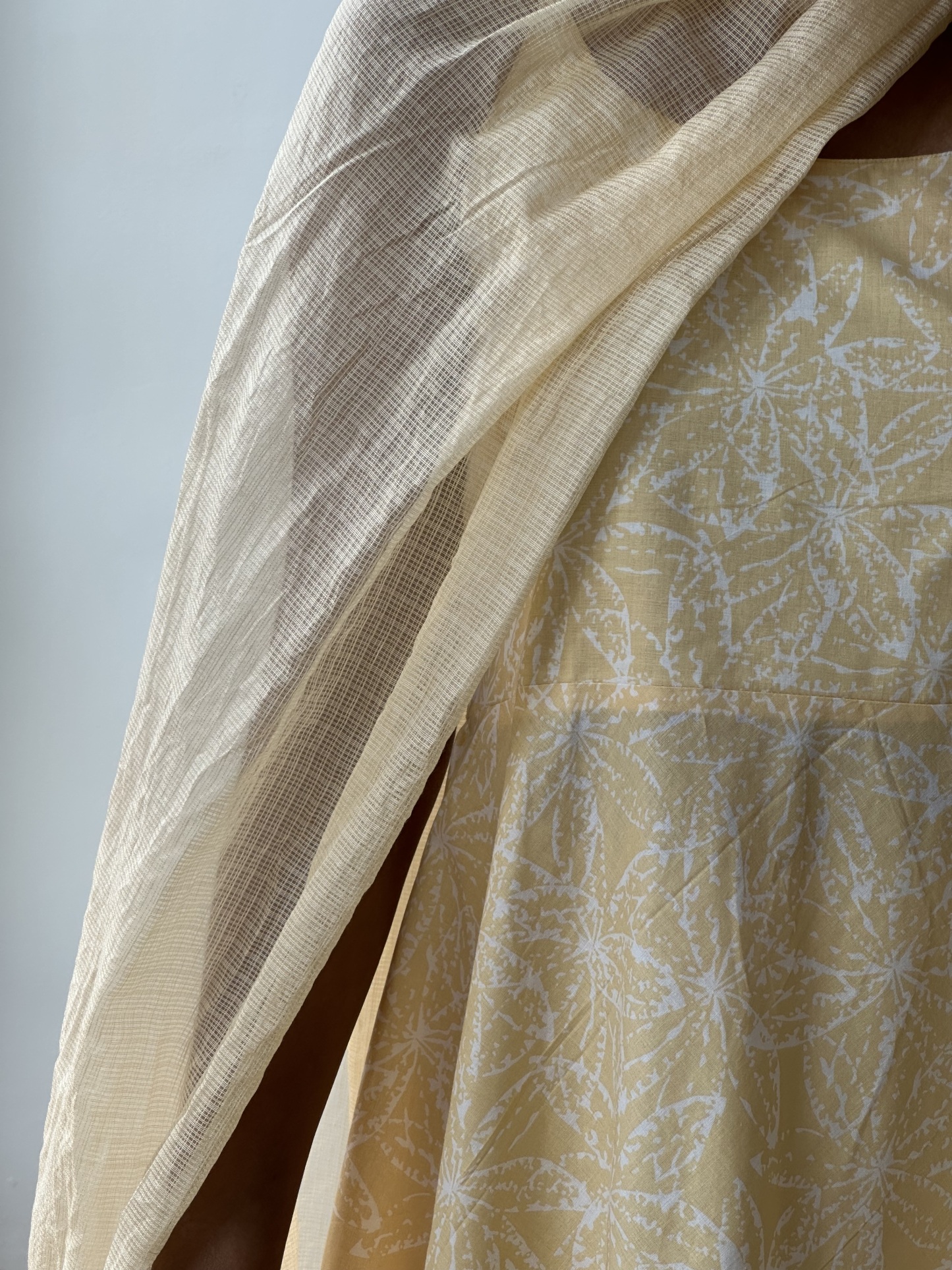 Sleeveless Kurta Set