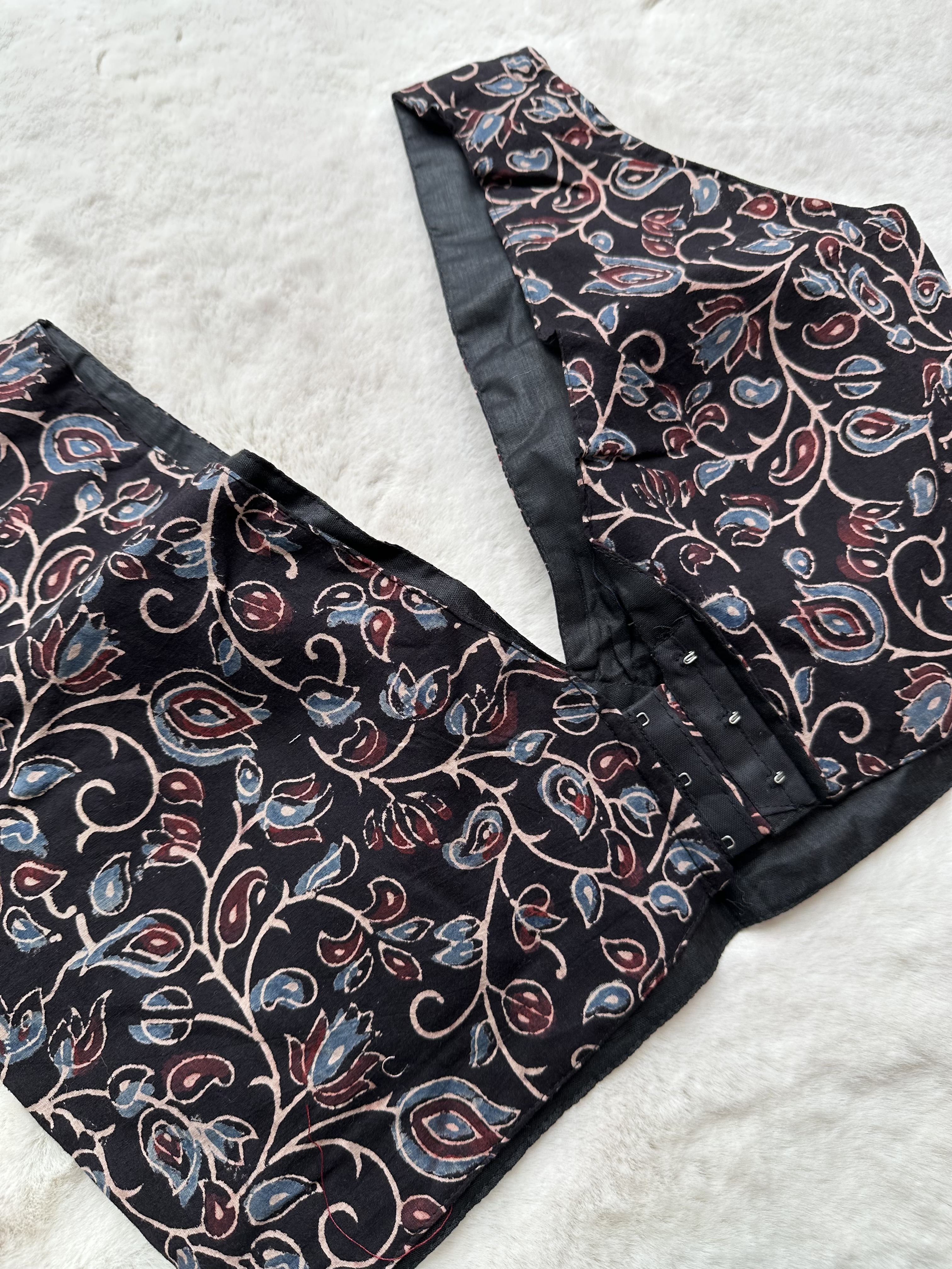 Cotton Ajrakh Blouse