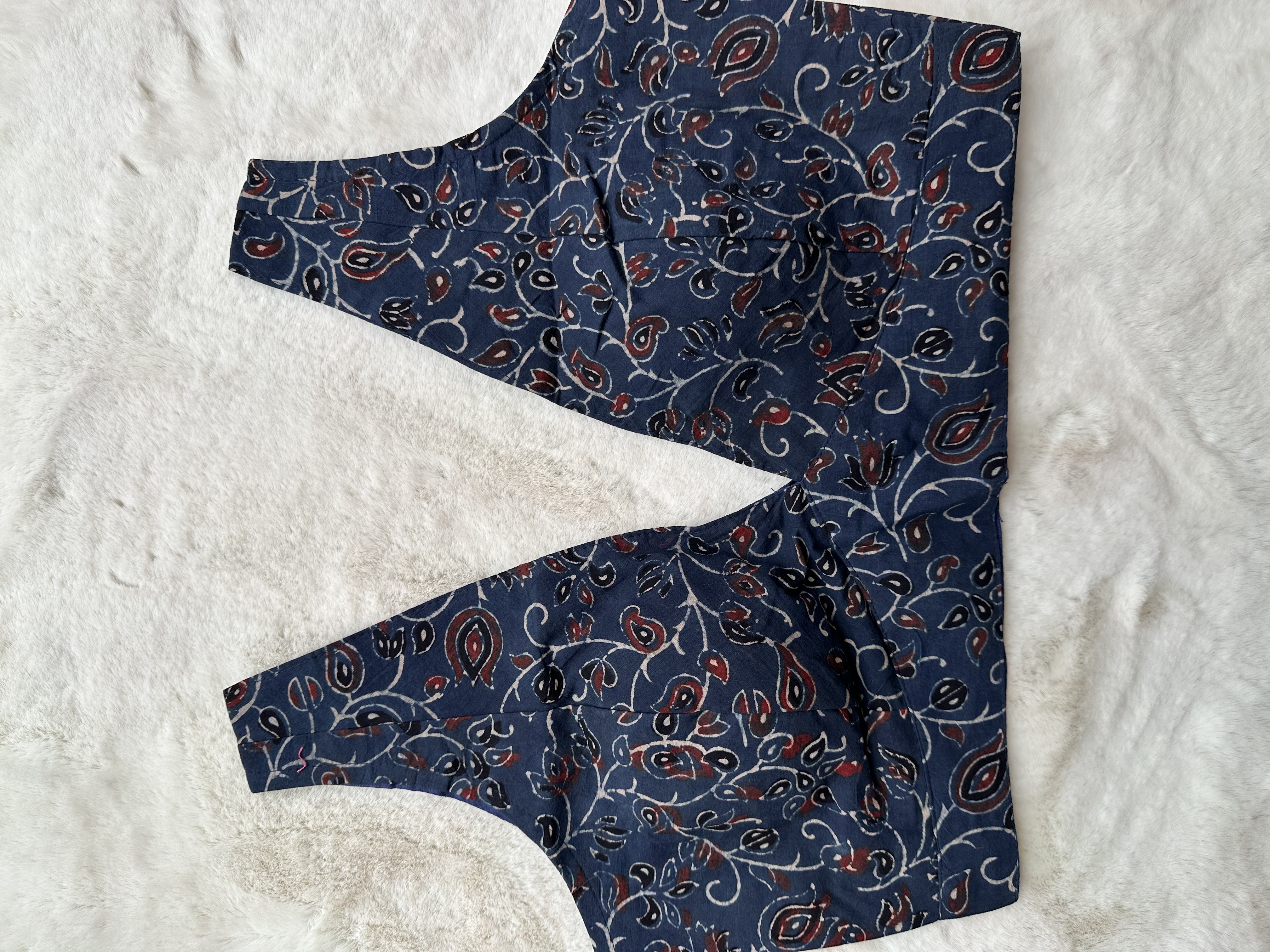 Cotton Ajrakh Blouse