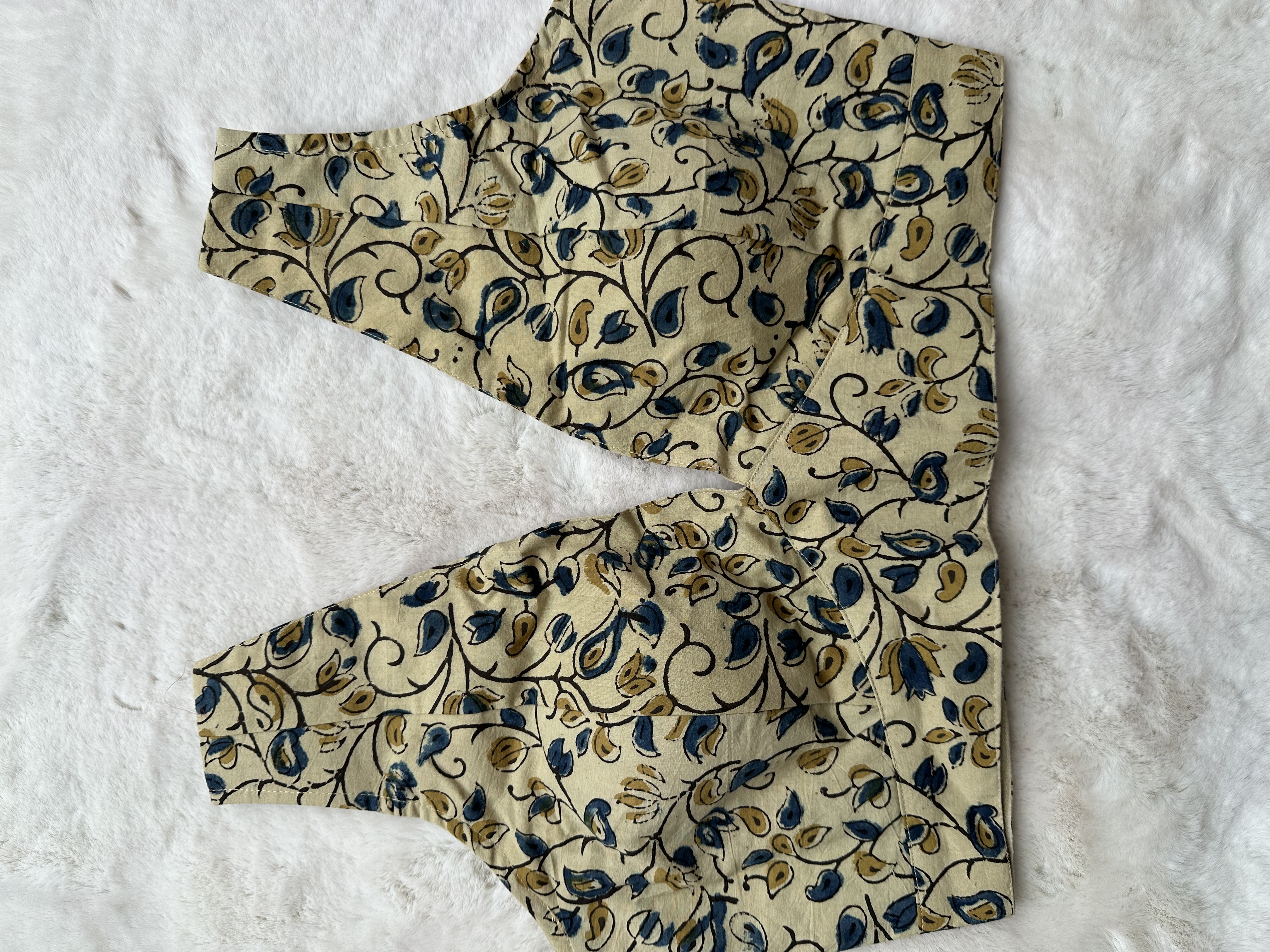 Cotton Ajrakh Blouse