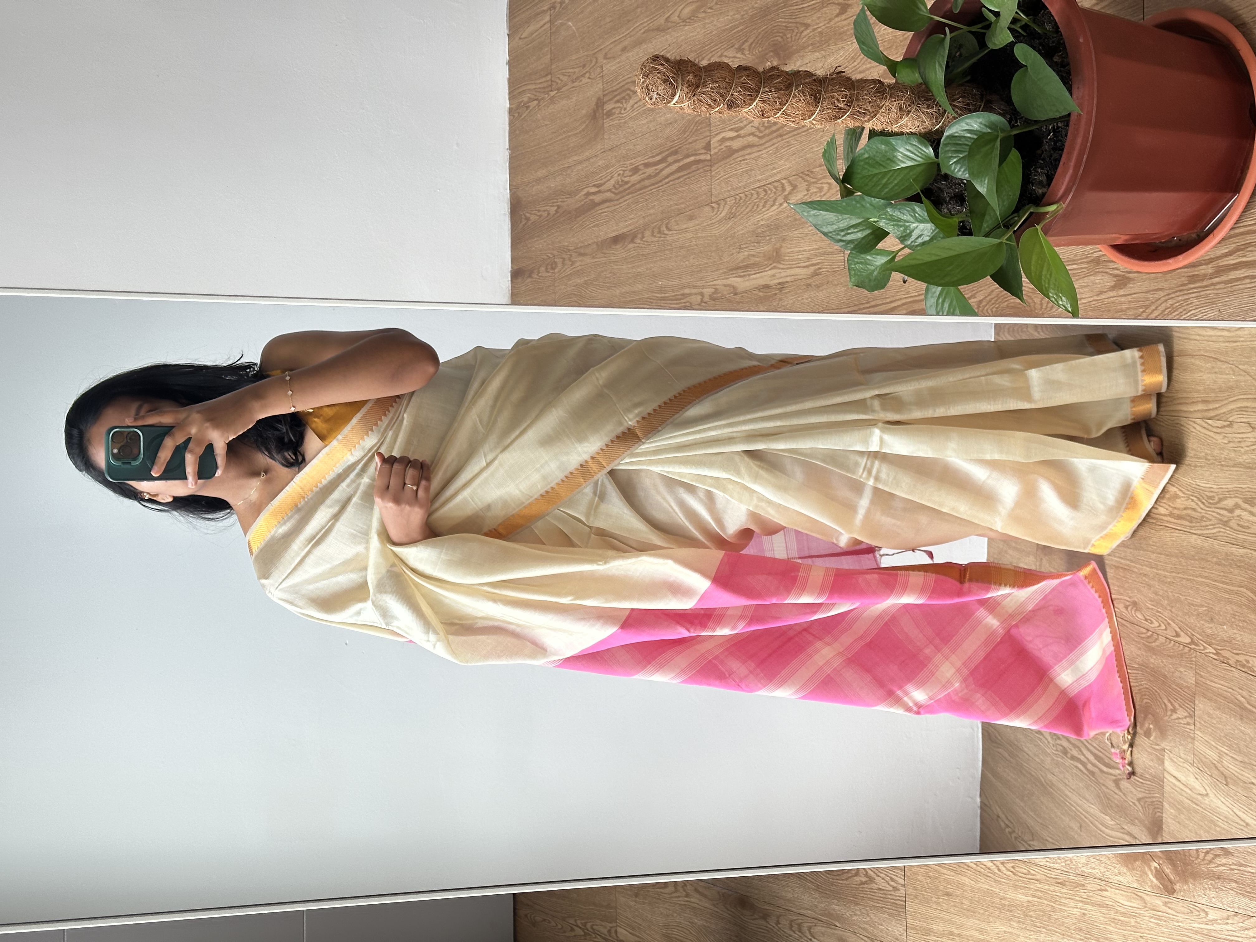 Handloom Mangalagiri Saree