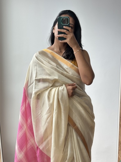 Handloom Mangalagiri Saree