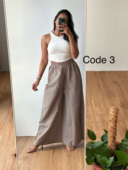Flex Cotton Palazzo