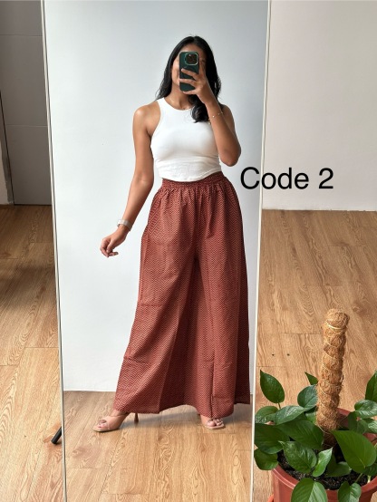 Flex Cotton Palazzo