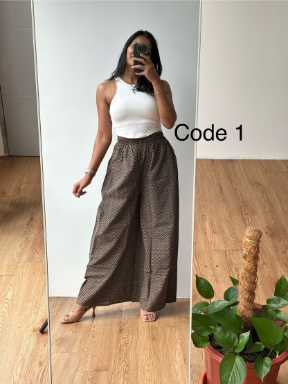 Flex Cotton Palazzo