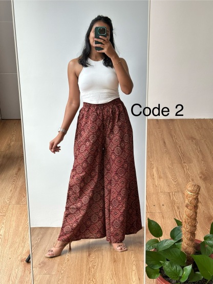 Flex Cotton Palazzo