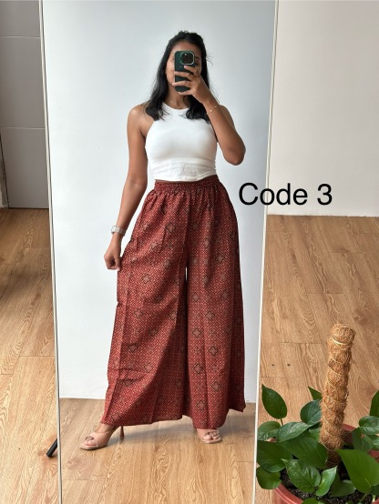 Flex Cotton Palazzo