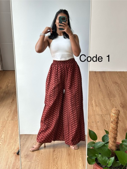Flex Cotton Palazzo