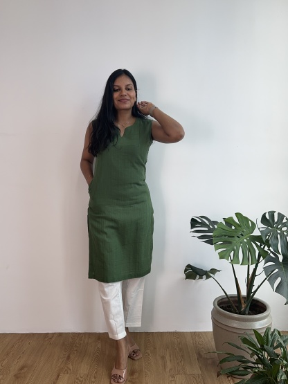 Dobby Cotton Kurta