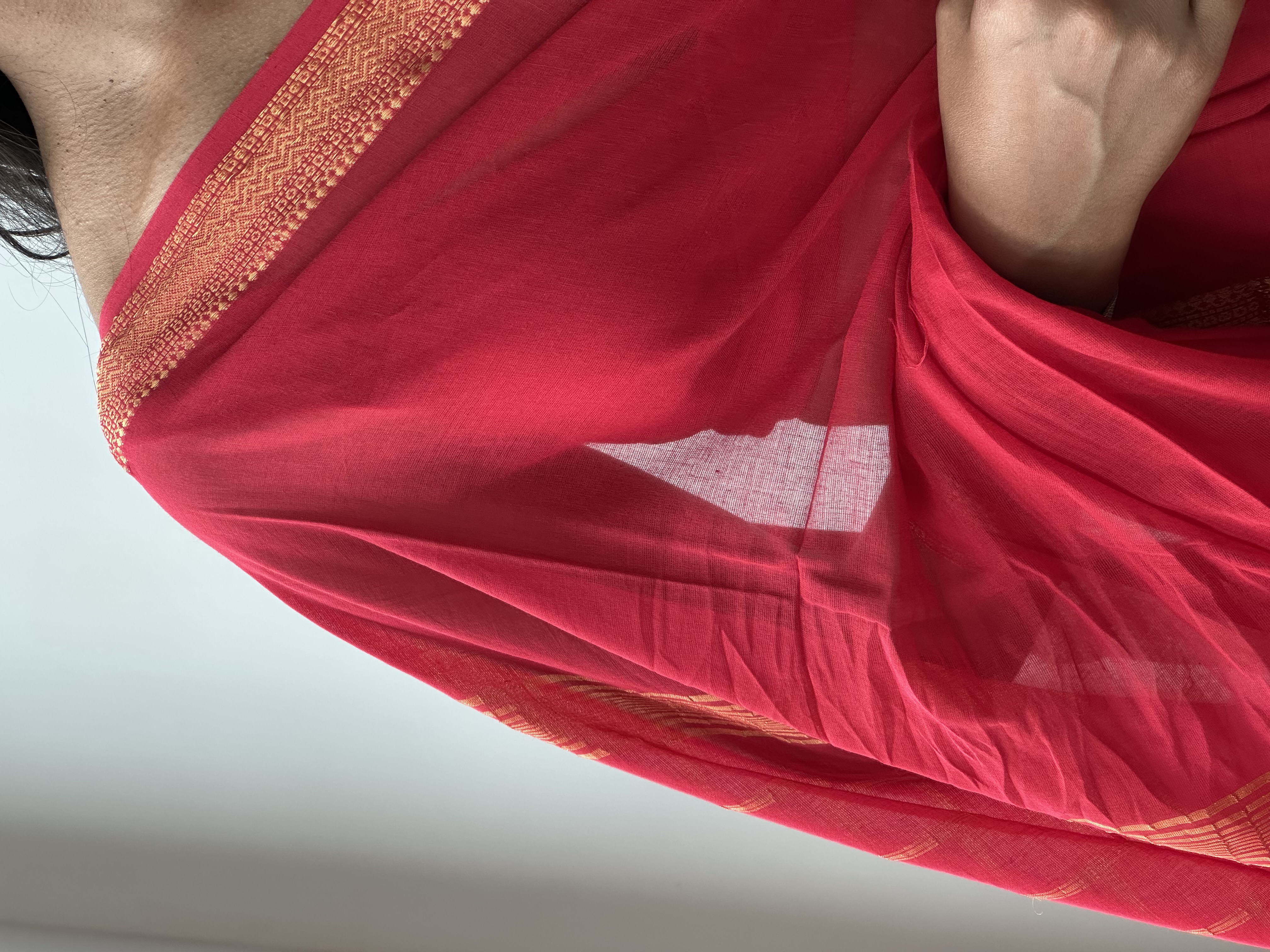 Bengal Cotton Mangalagiri Saree