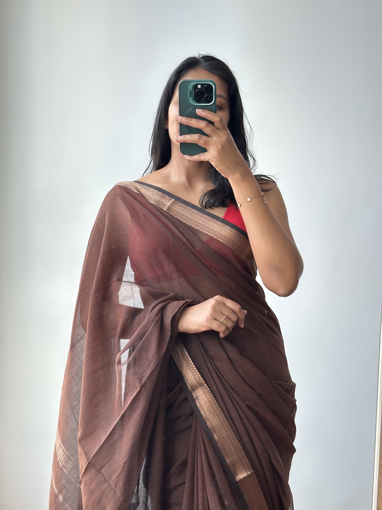 Bengal Cotton Mangalagiri Saree