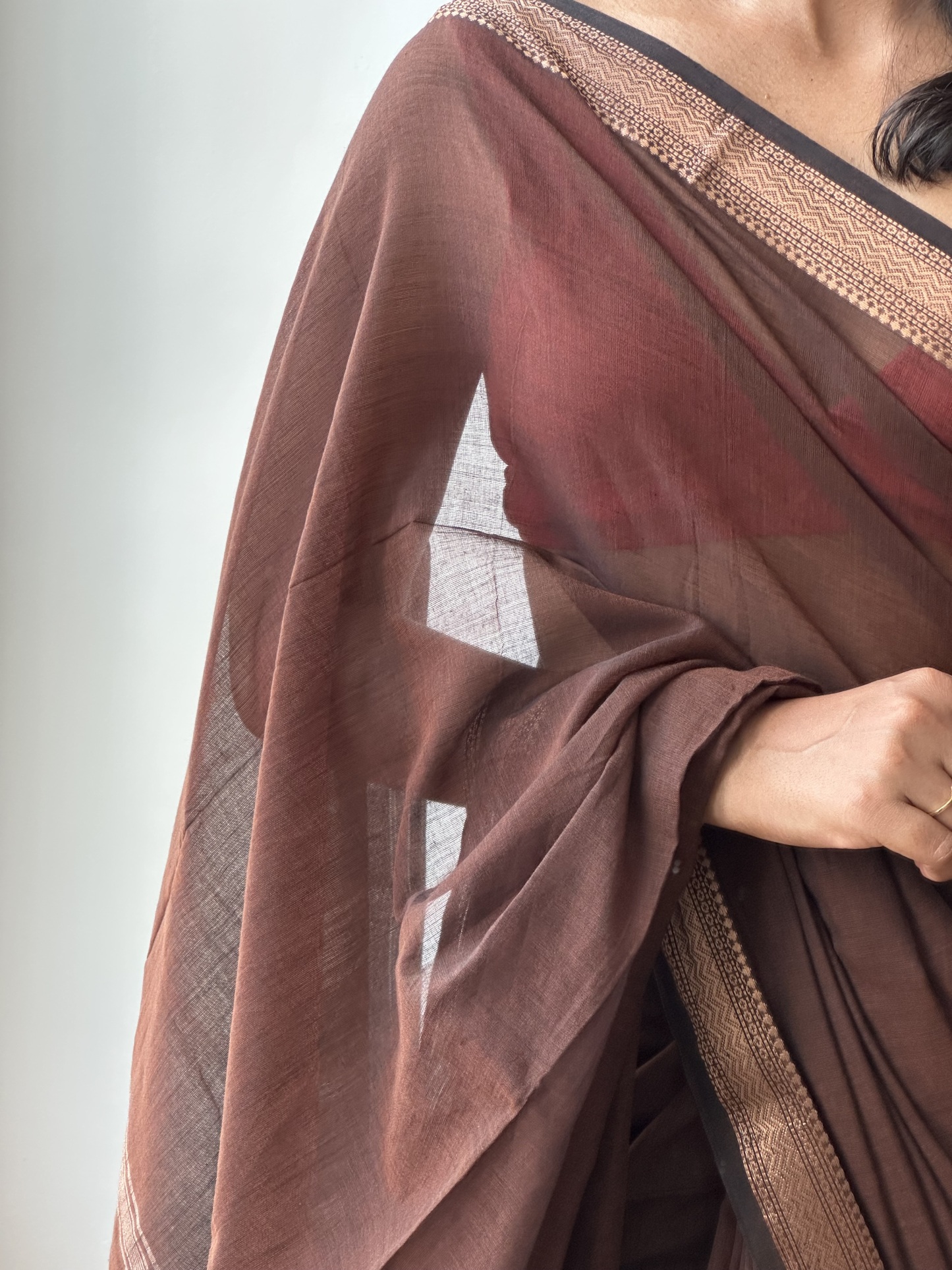 Bengal Cotton Mangalagiri Saree