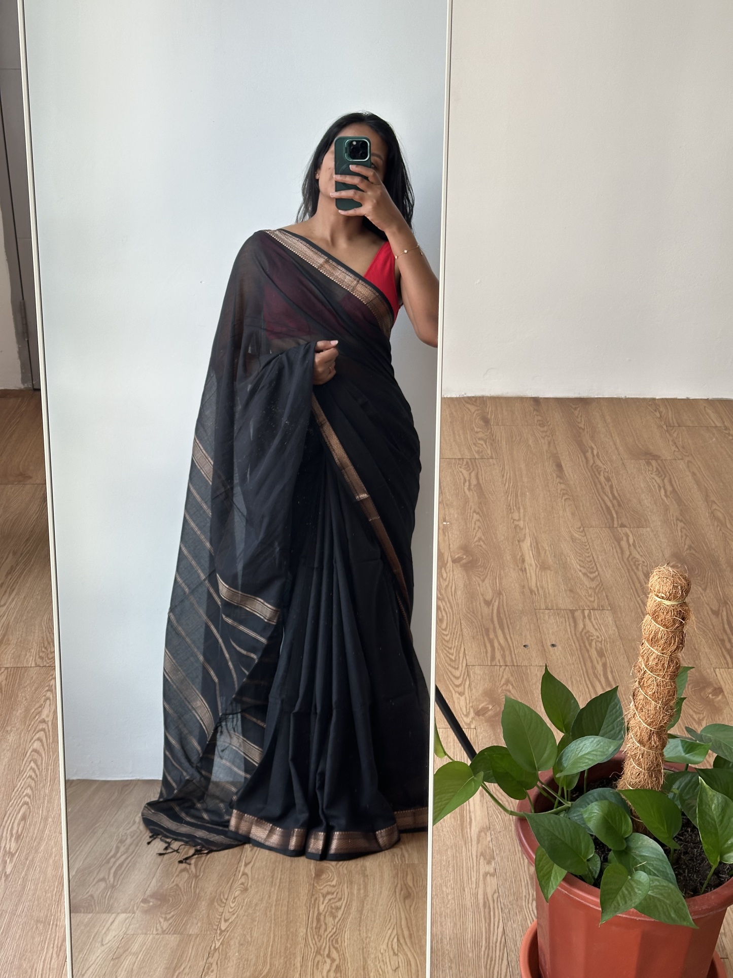 Bengal Cotton Mangalagiri Saree