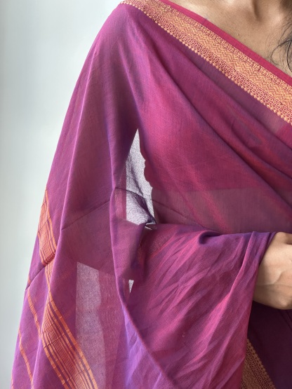 Bengal Cotton Mangalagiri Saree