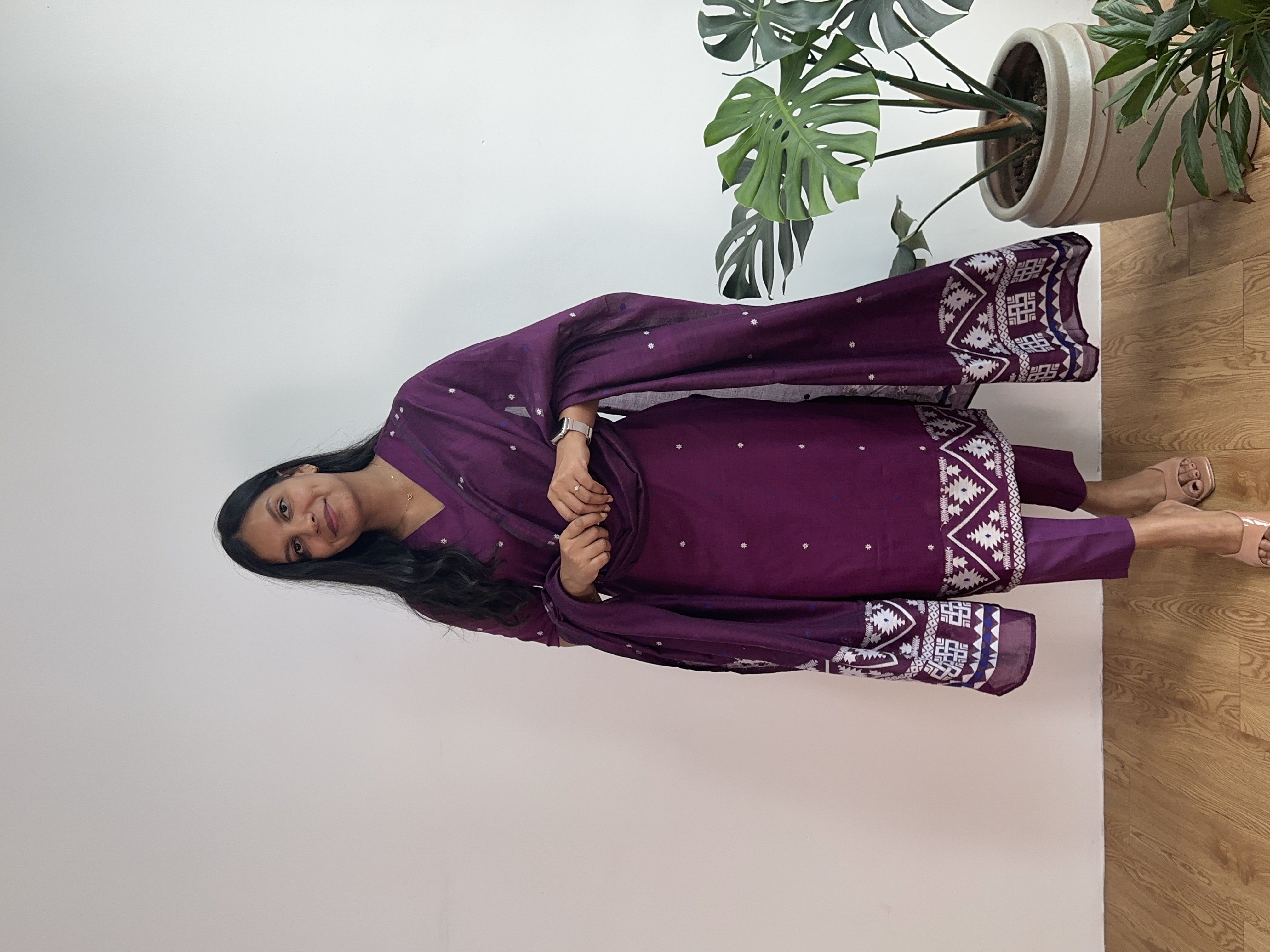 Handloom Jamdani Suit
