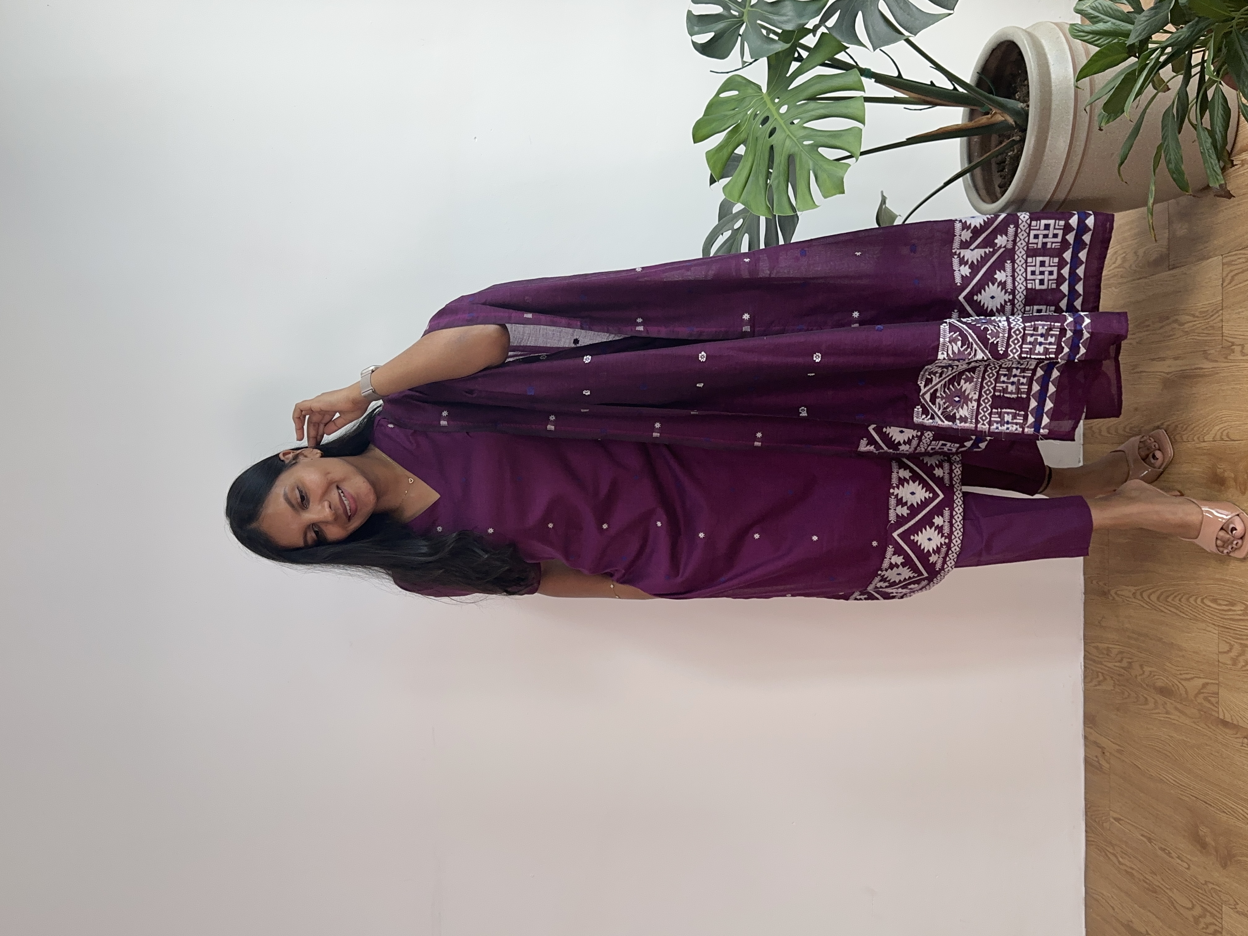 Handloom Jamdani Suit