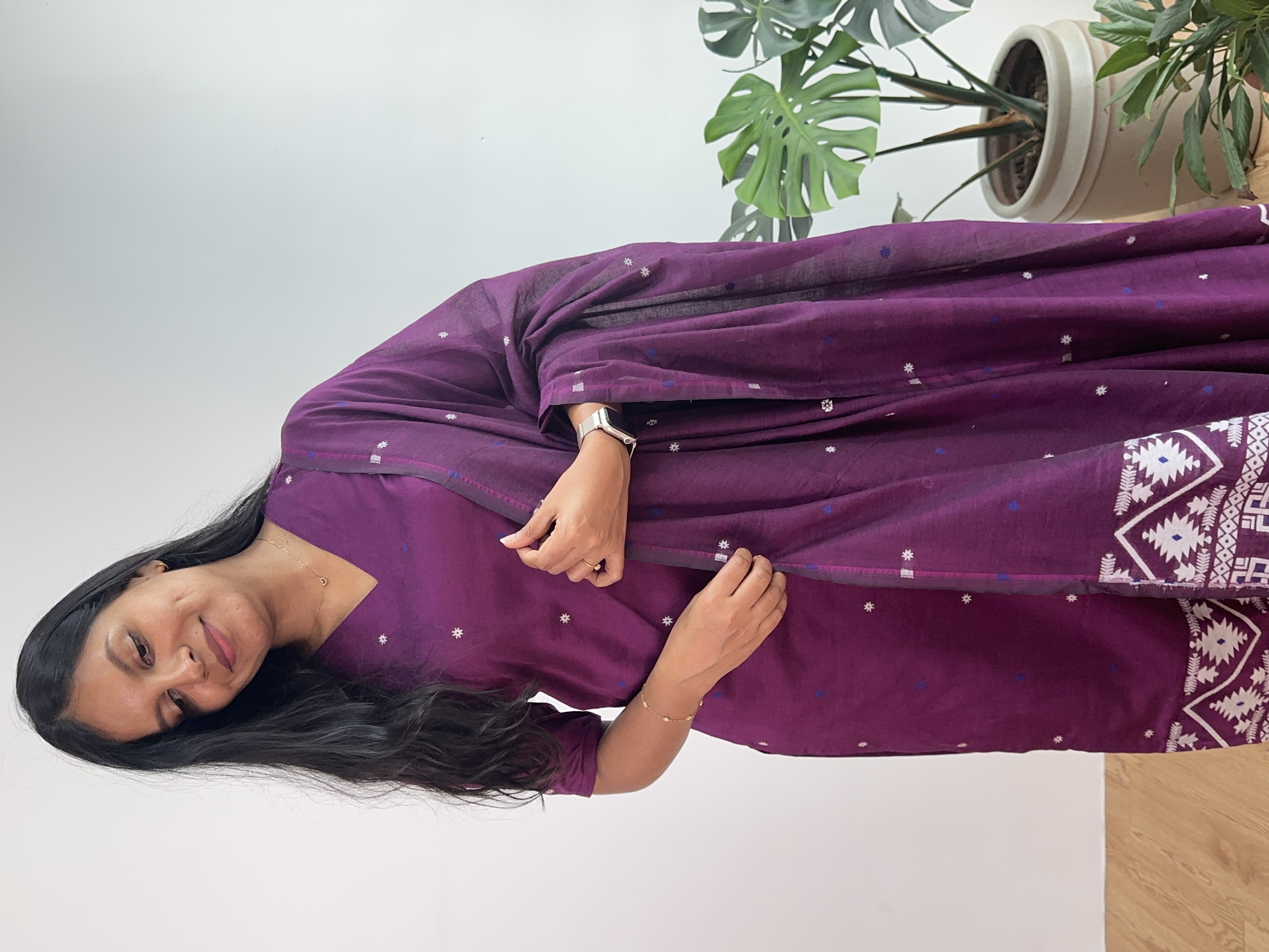 Handloom Jamdani Suit