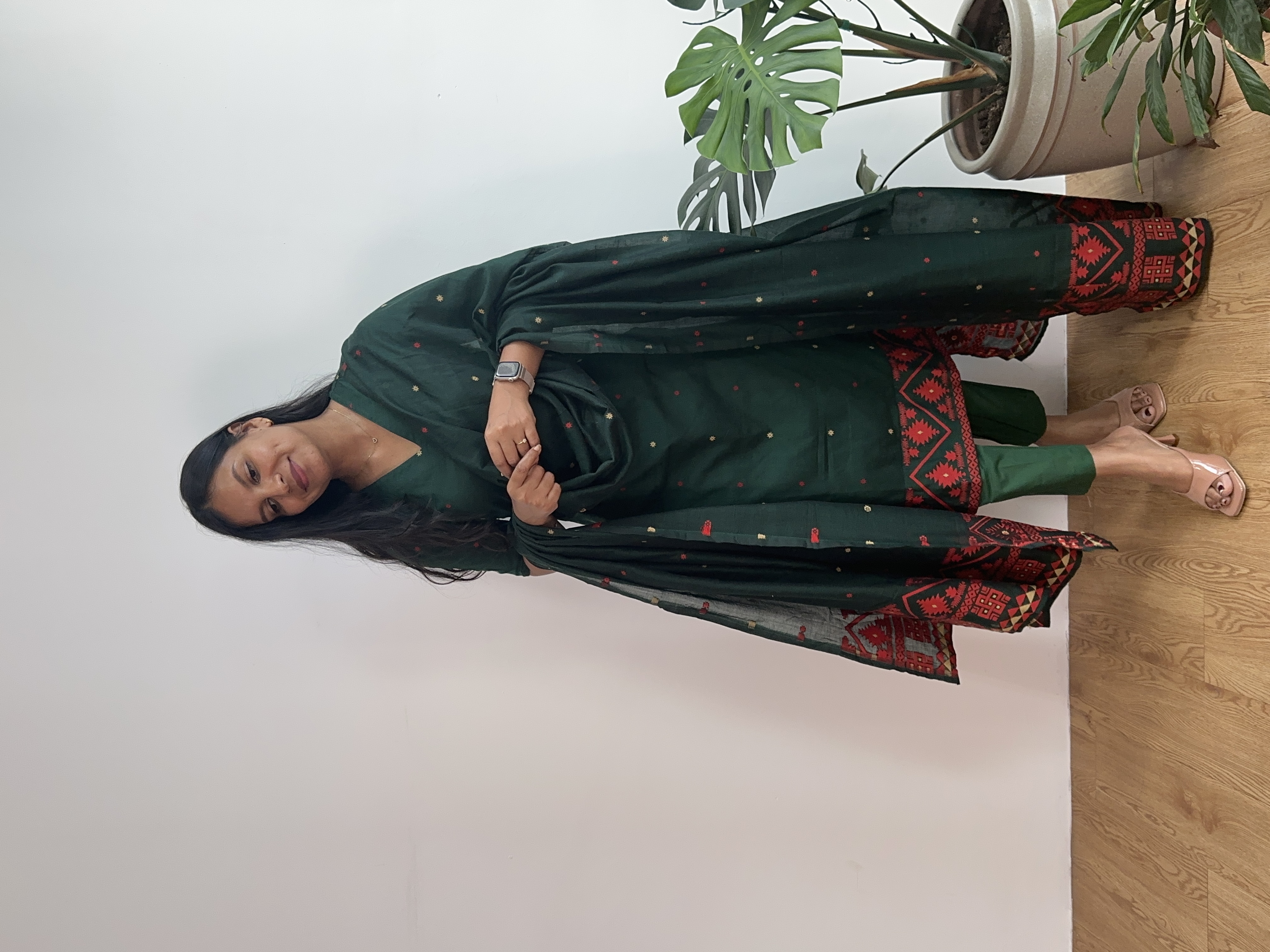 Handloom Jamdani Suit