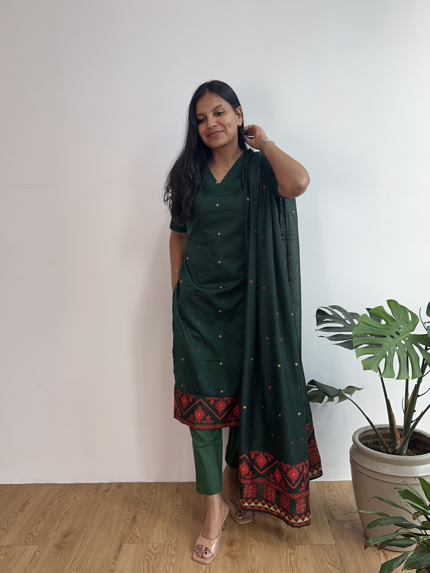 Handloom Jamdani Suit