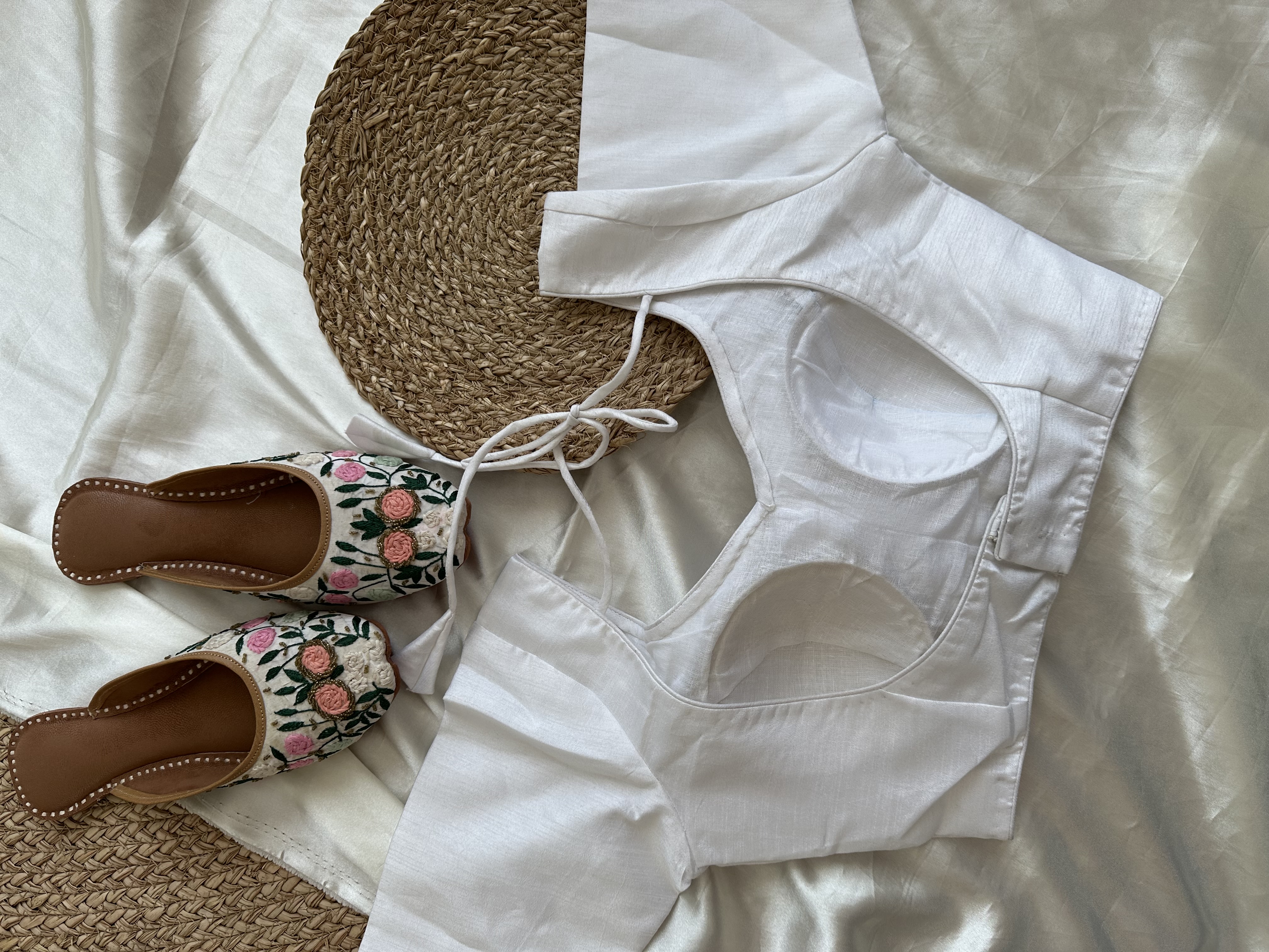 Half Sleeve Readymade Blouse
