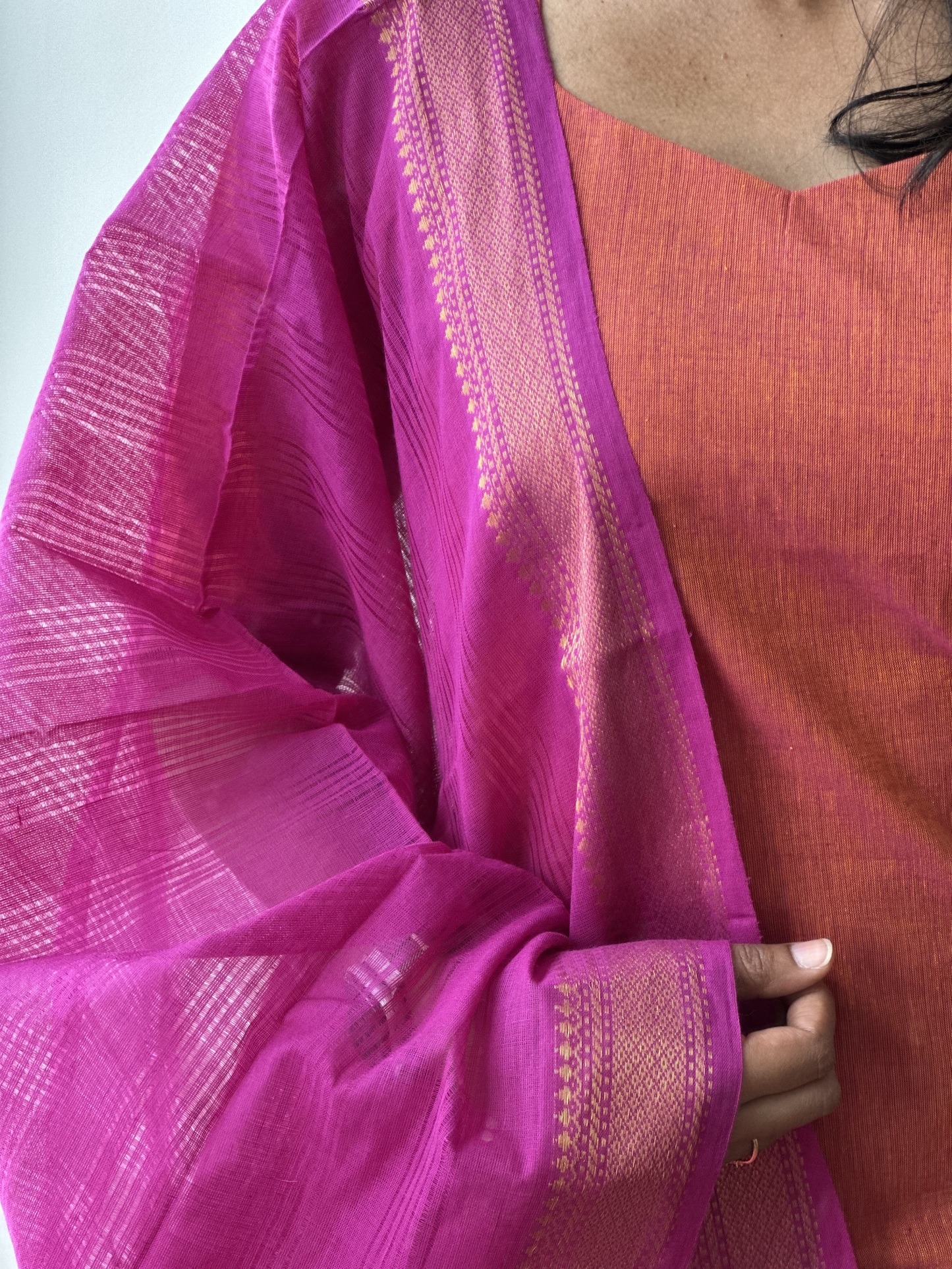 Mangalagiri Cotton Suit