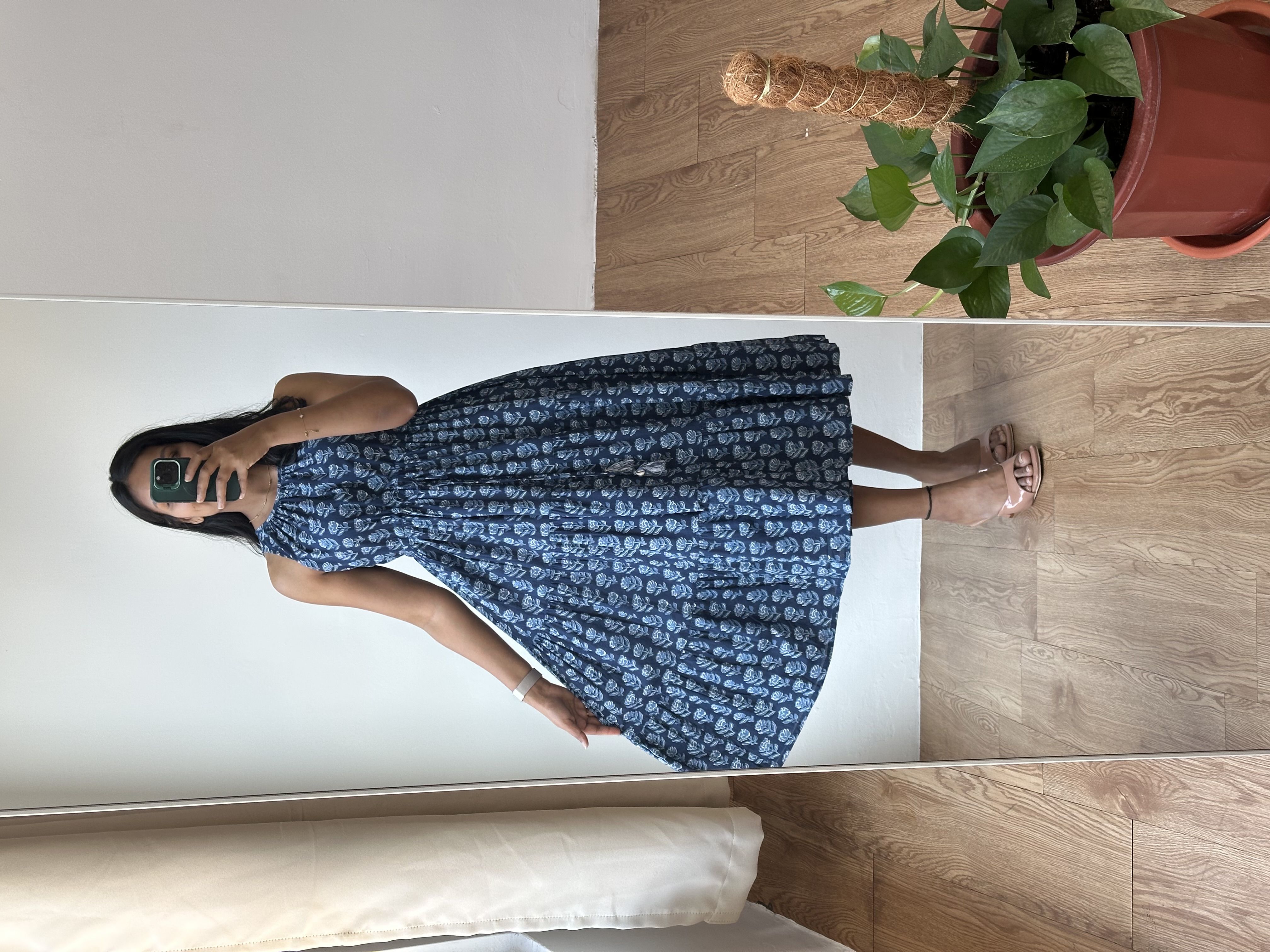 Cotton Layered Dress