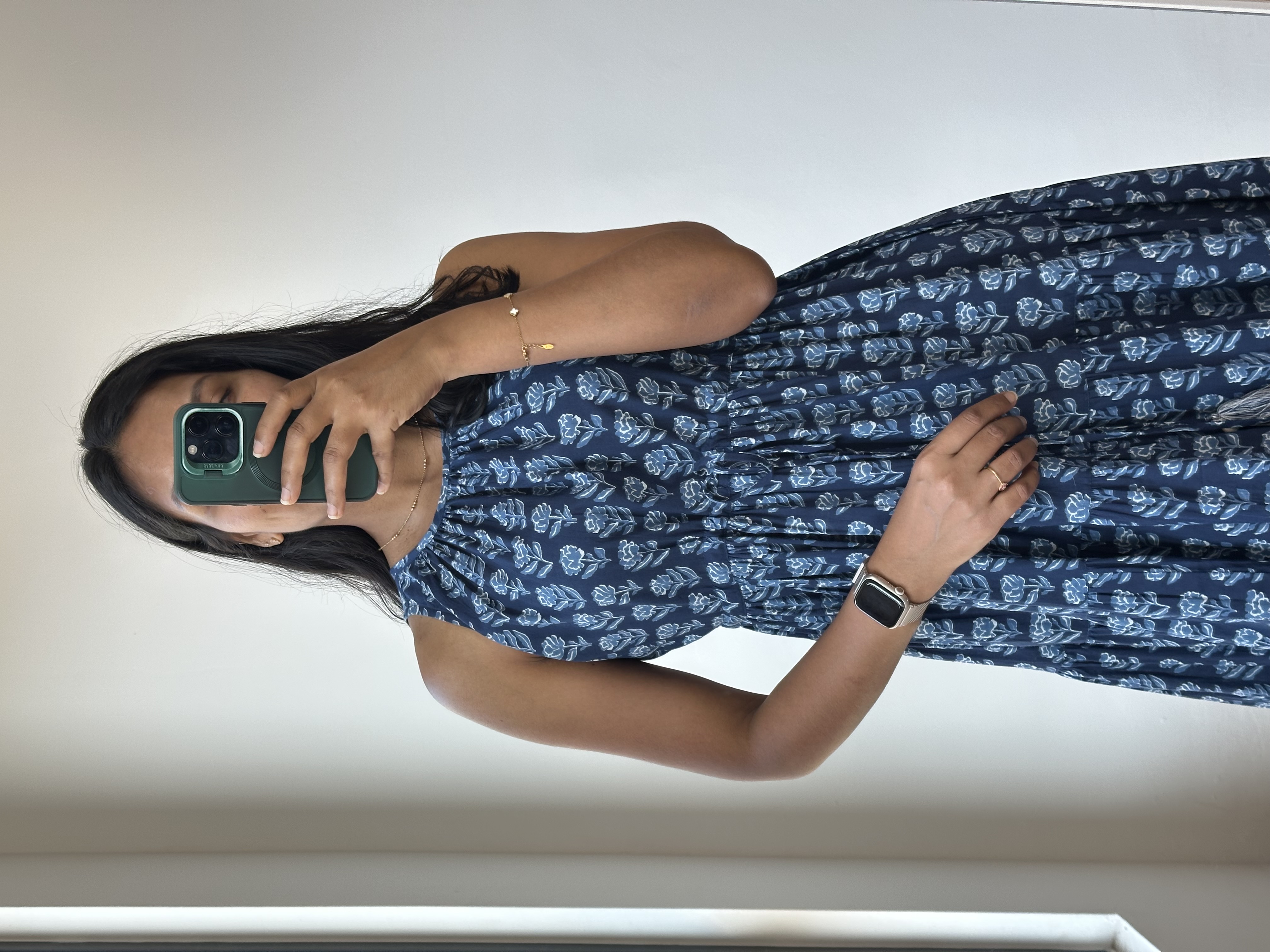 Cotton Layered Dress