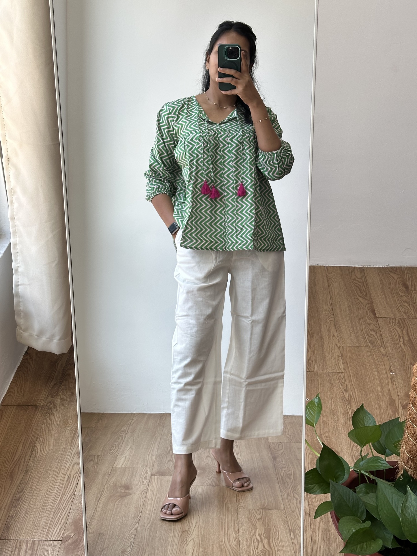 Cotton Palazzo Pant