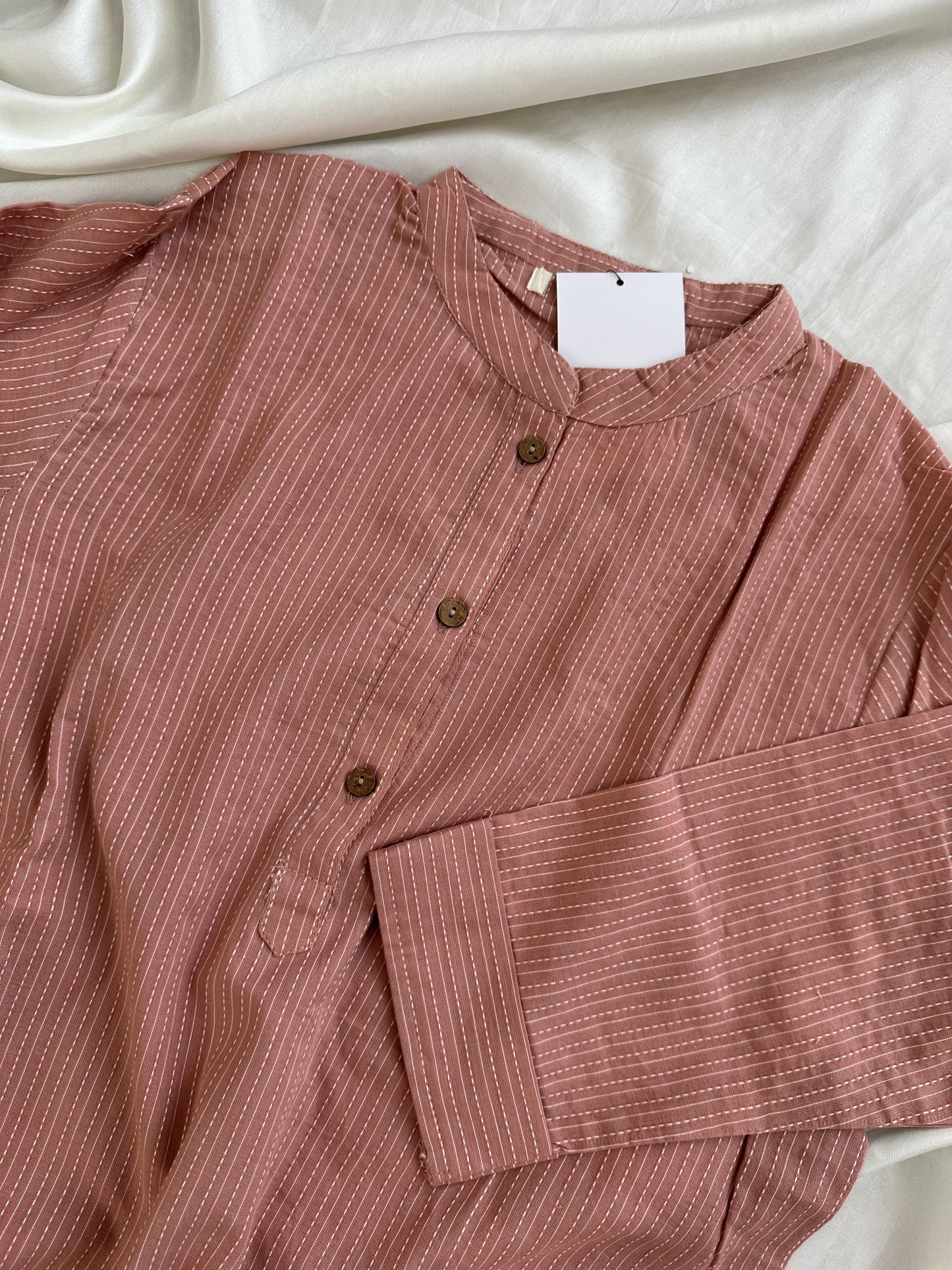 Threadwork Straight Kurti